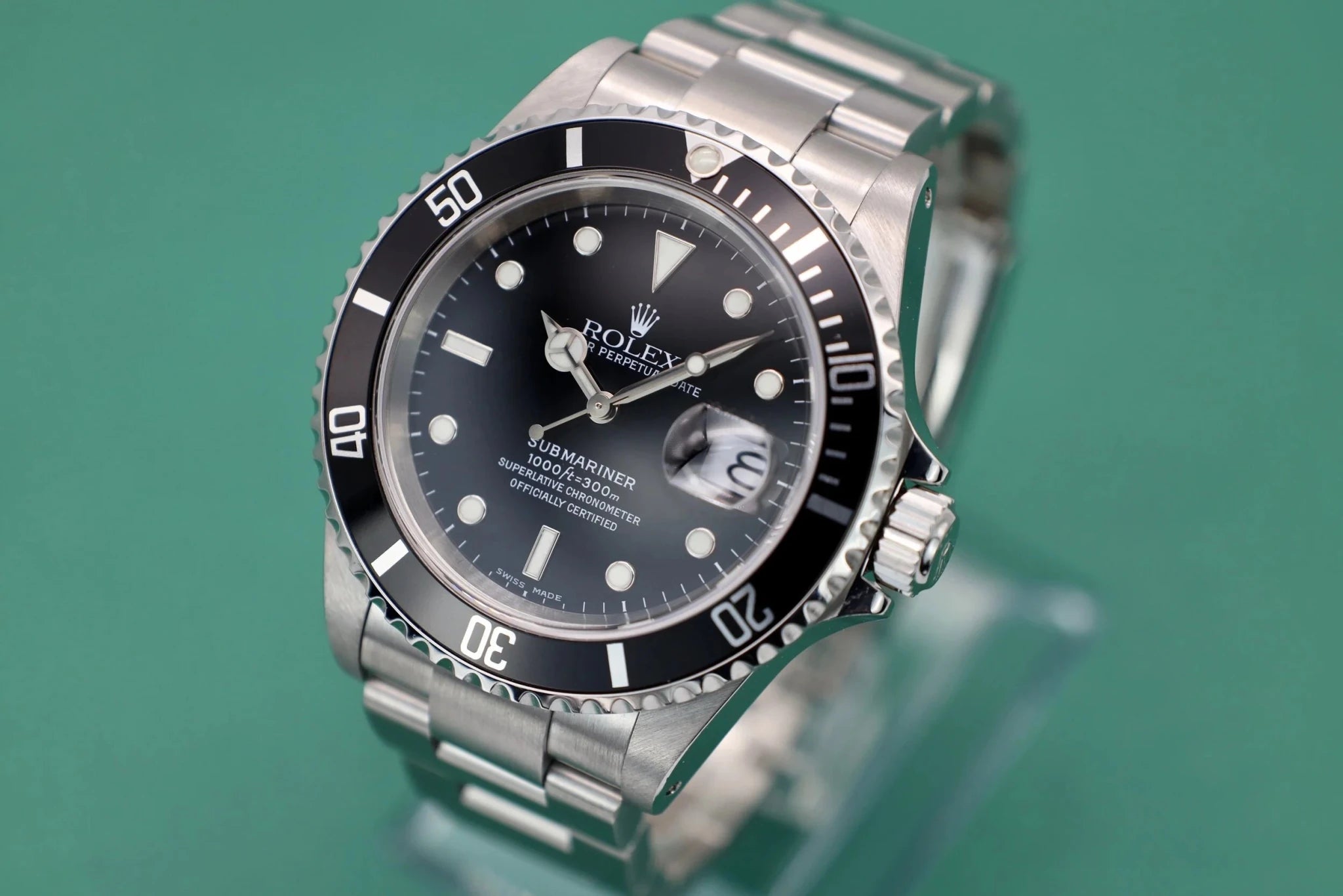 2000 Rolex Submariner Ref. 16610 | Papers - Sierra Time Co