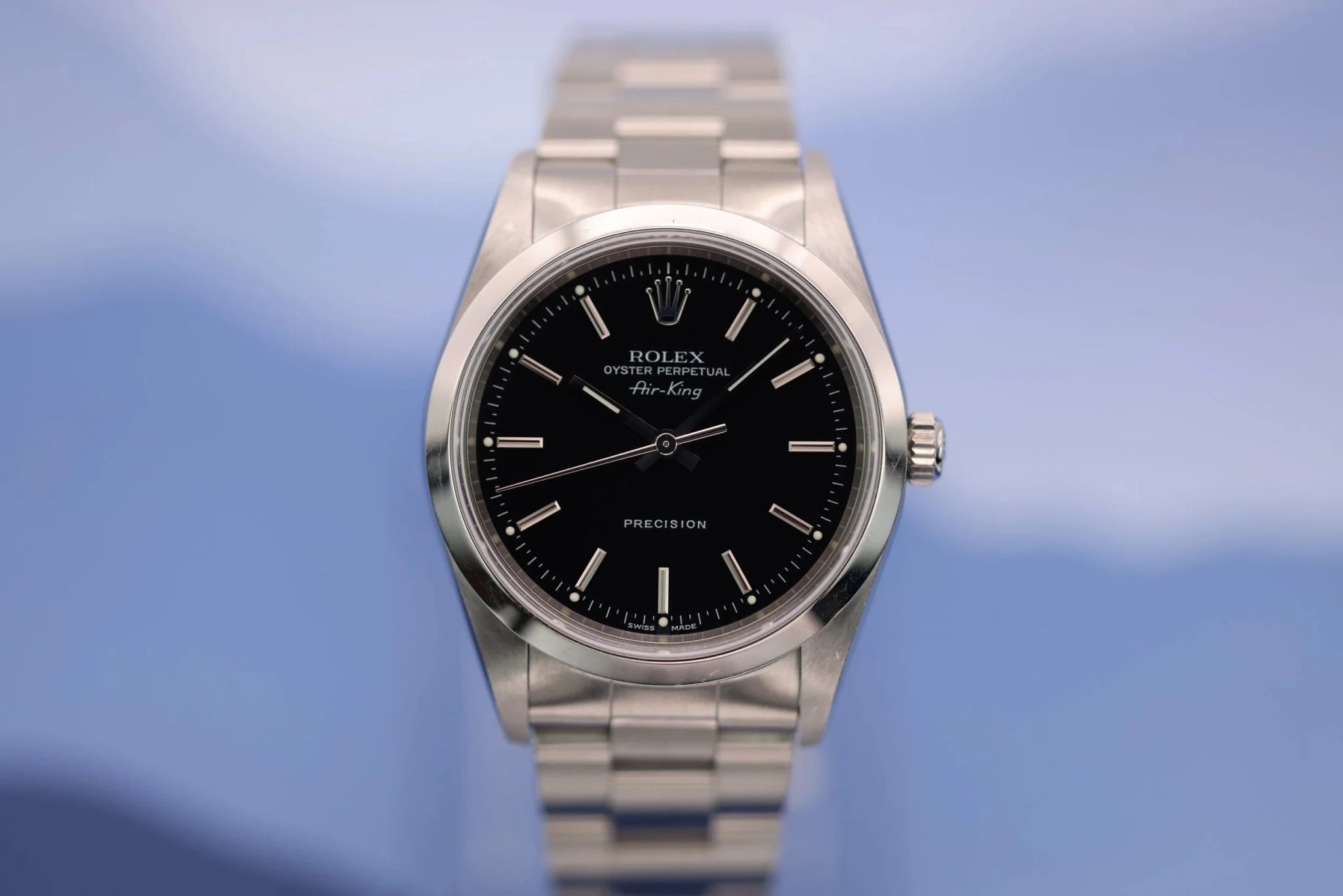 2001 Rolex Air-King Ref. 14000 | Black Dial - Sierra Time Co