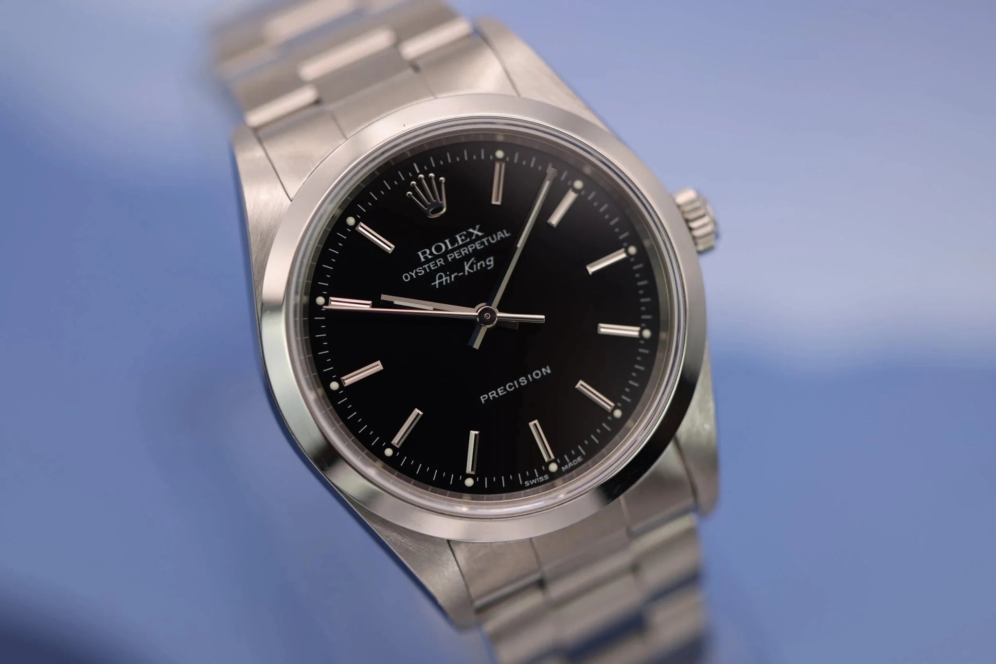 2001 Rolex Air-King Ref. 14000 | Black Dial - Sierra Time Co