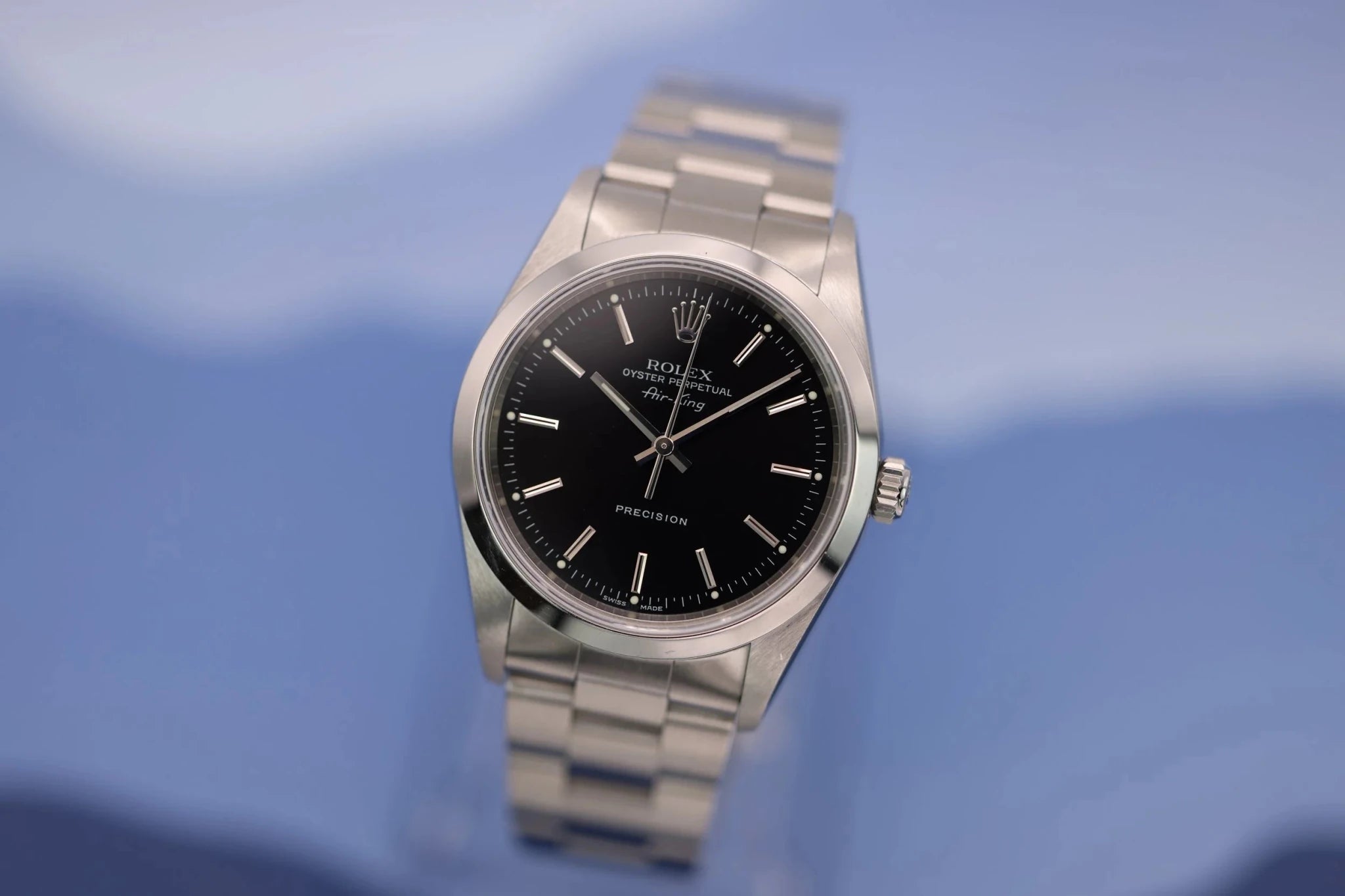 2001 Rolex Air-King Ref. 14000 | Black Dial - Sierra Time Co