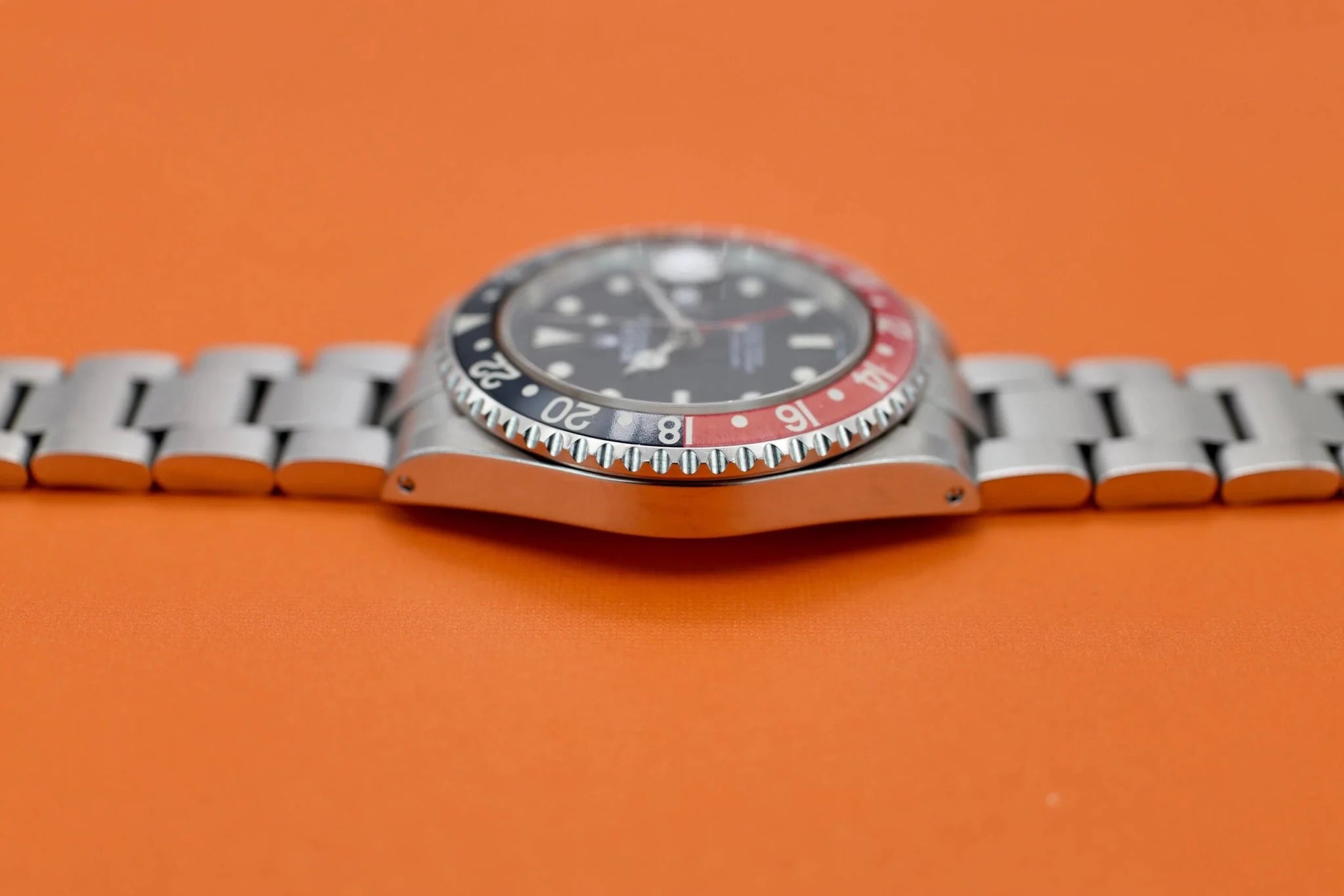 2001 Rolex Coke GMT Master II Ref. 16710 | Papers - Sierra Time Co