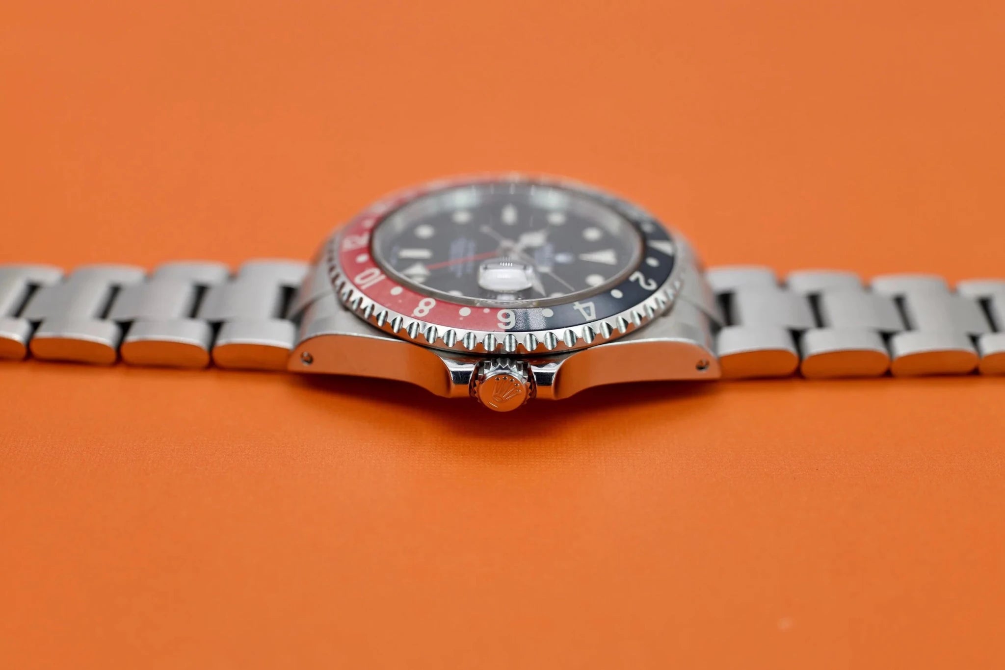 2001 Rolex Coke GMT Master II Ref. 16710 | Papers - Sierra Time Co