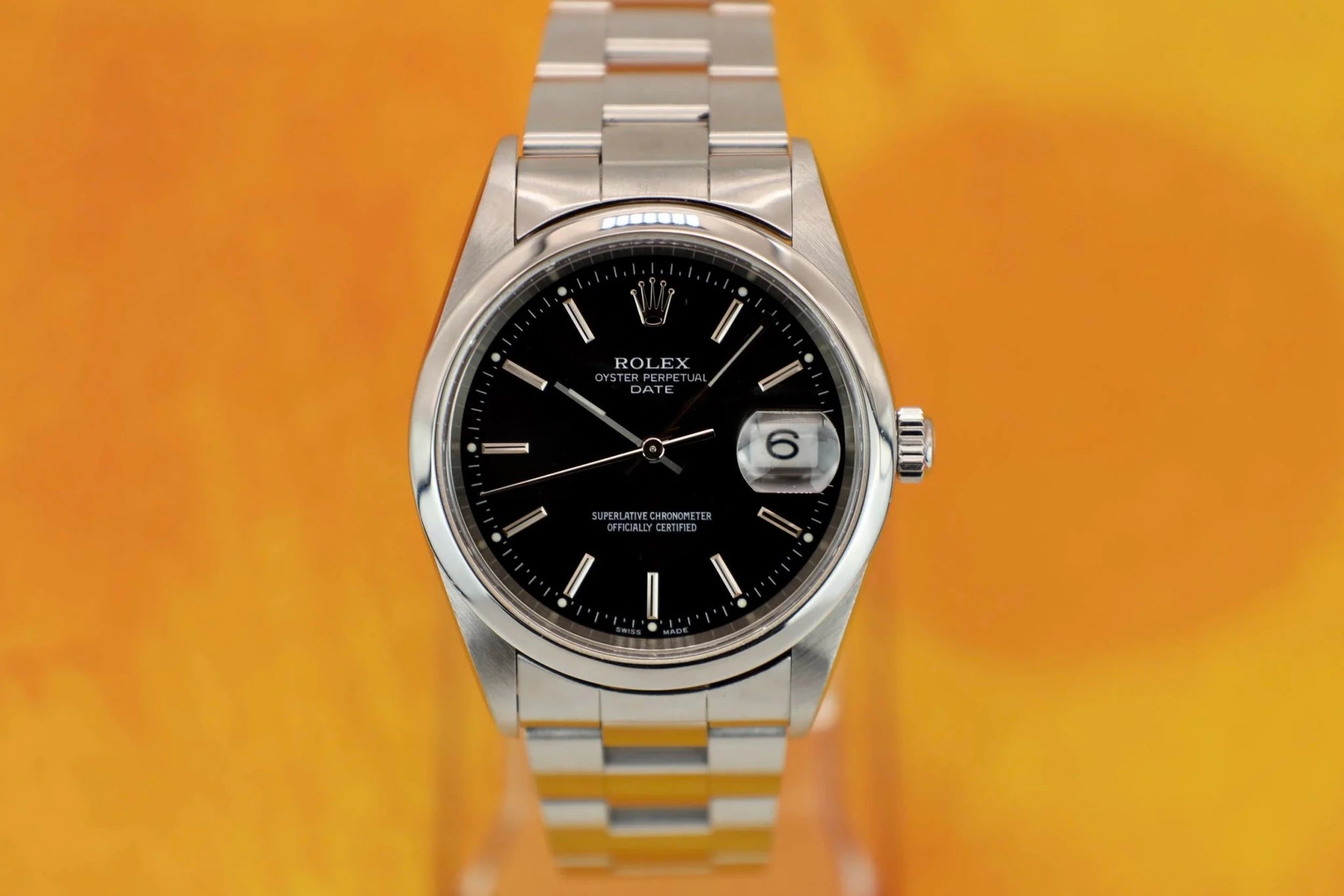 2001 Rolex Date Ref. 15200 | Black Dial - Sierra Time Co