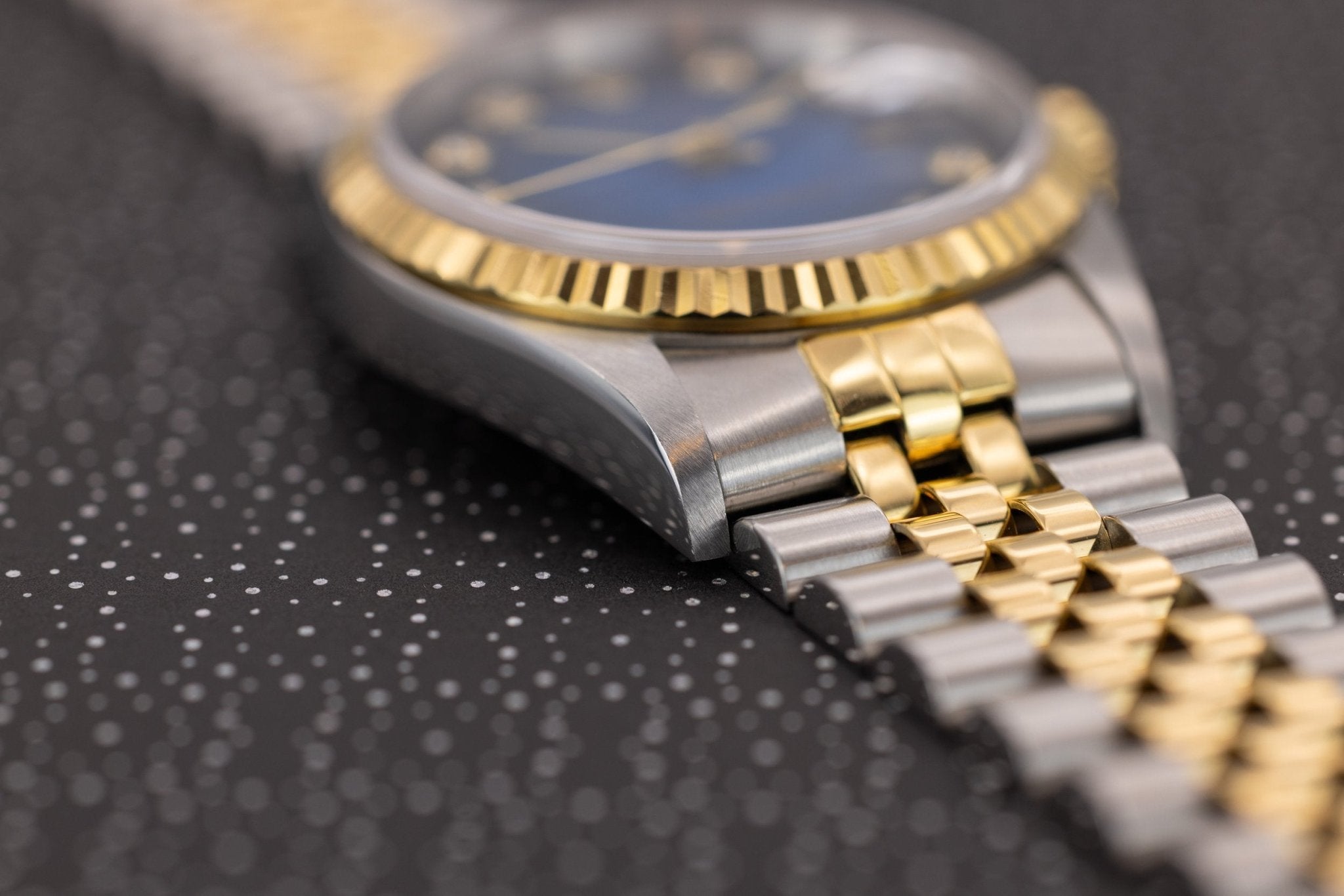 2001 Rolex Datejust Ref. 16233 | Blue Vignette Diamond Dial - Sierra Time Co