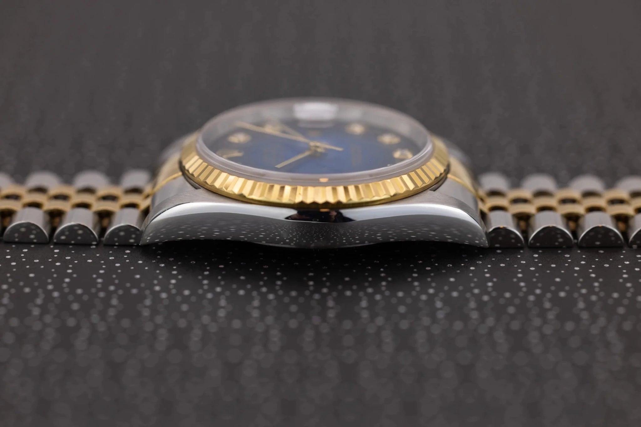 2001 Rolex Datejust Ref. 16233 | Blue Vignette Diamond Dial - Sierra Time Co
