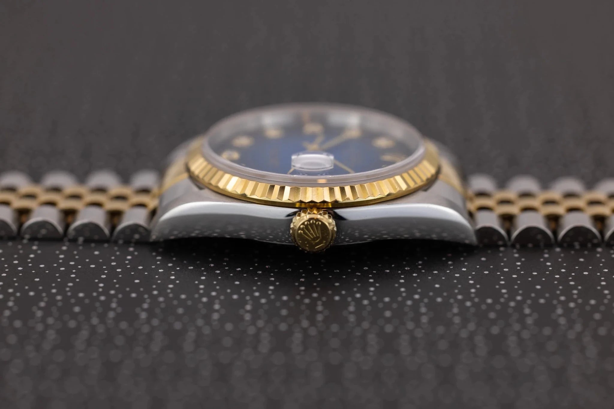 2001 Rolex Datejust Ref. 16233 | Blue Vignette Diamond Dial - Sierra Time Co