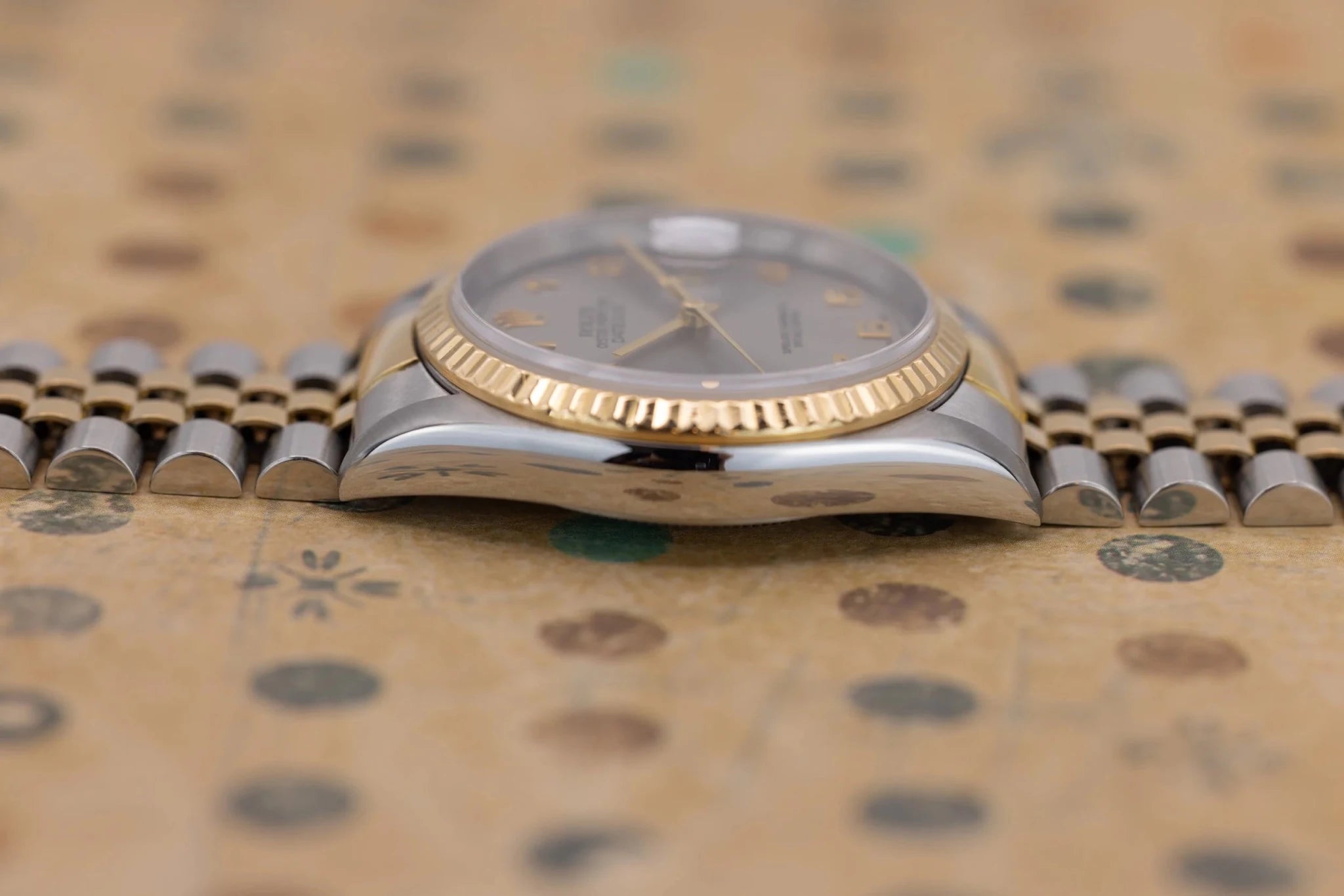2001 Rolex Datejust Ref. 16233 | Grey Arabic Numeral Dial - Sierra Time Co