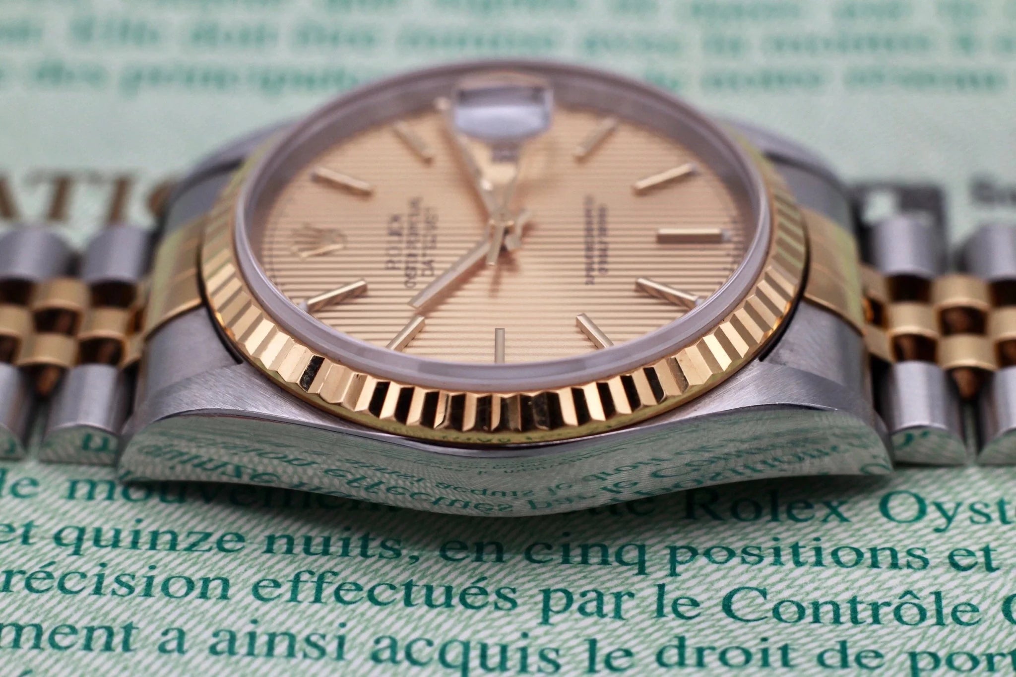 2001 Rolex Datejust Ref. 16233 Tapestry Dial | Box and Papers - Sierra Time Co