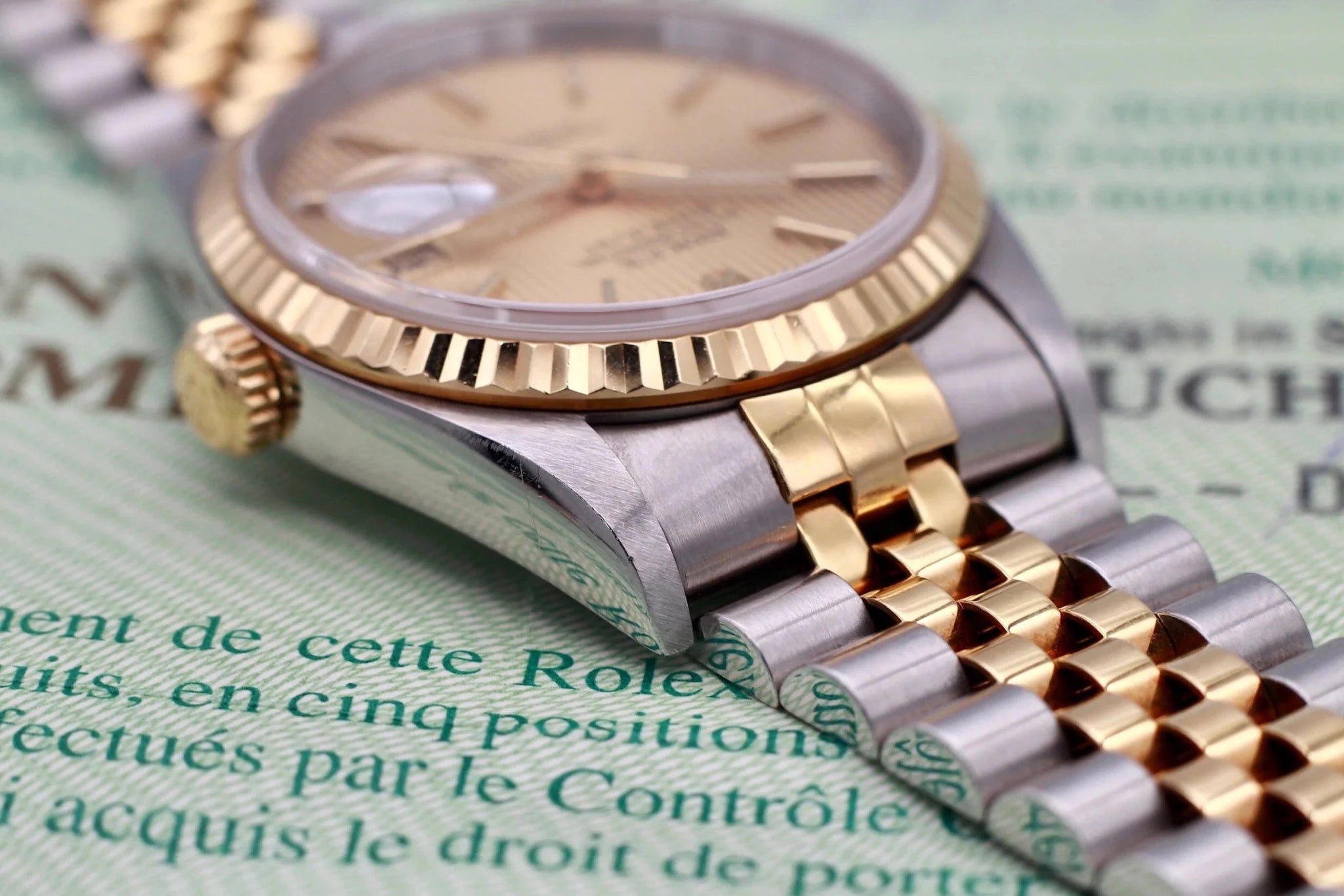 2001 Rolex Datejust Ref. 16233 Tapestry Dial | Box and Papers - Sierra Time Co