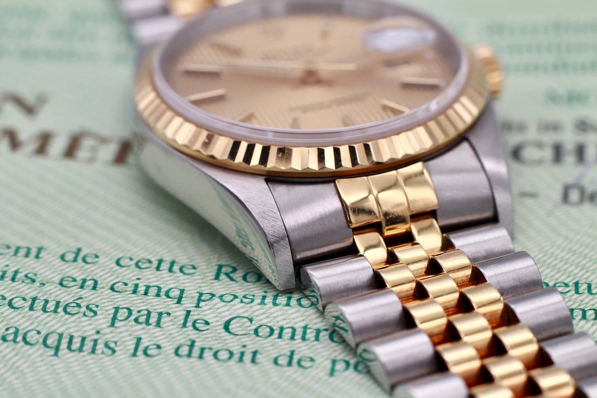 2001 Rolex Datejust Ref. 16233 Tapestry Dial | Box and Papers - Sierra Time Co