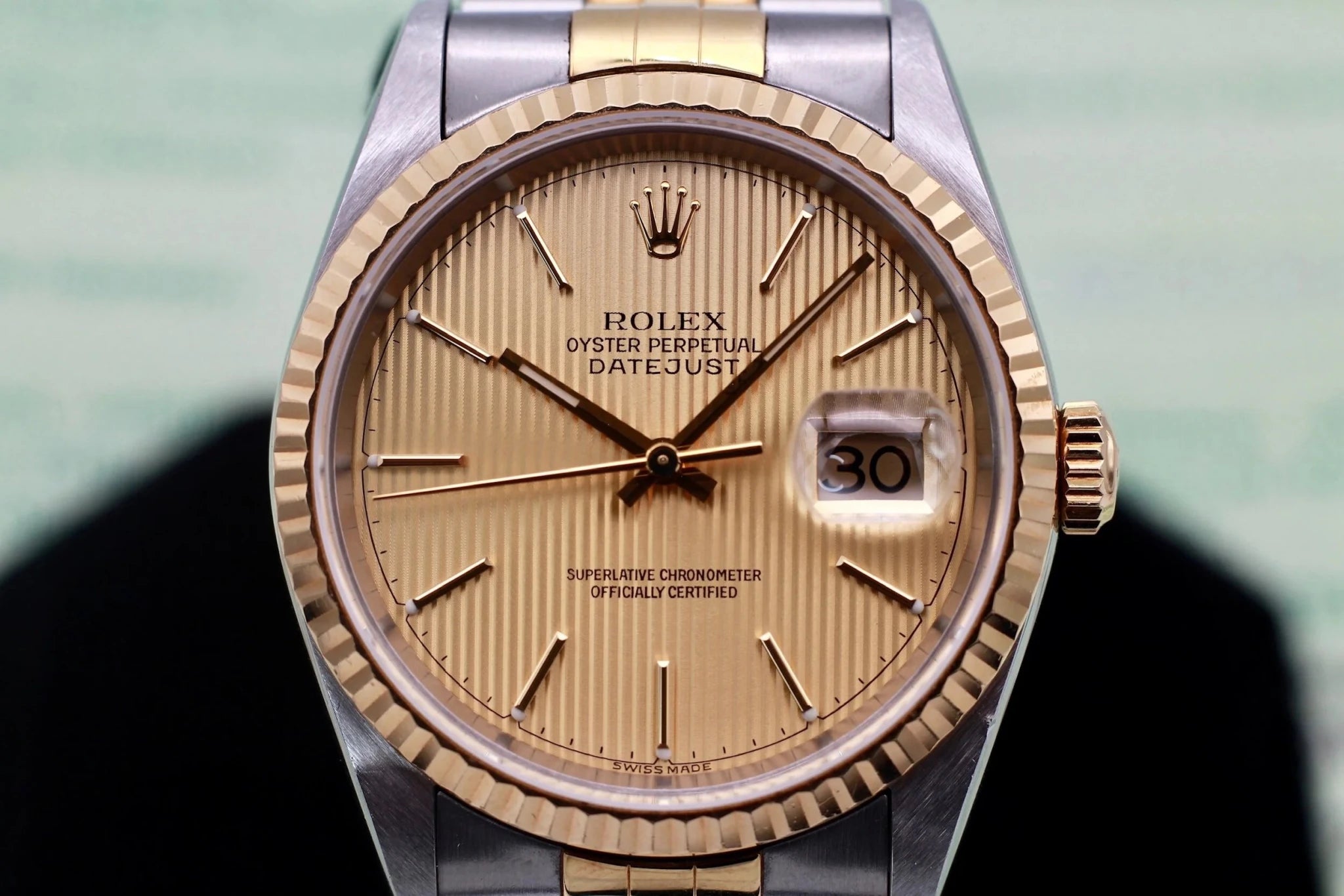 2001 Rolex Datejust Ref. 16233 Tapestry Dial | Box and Papers - Sierra Time Co