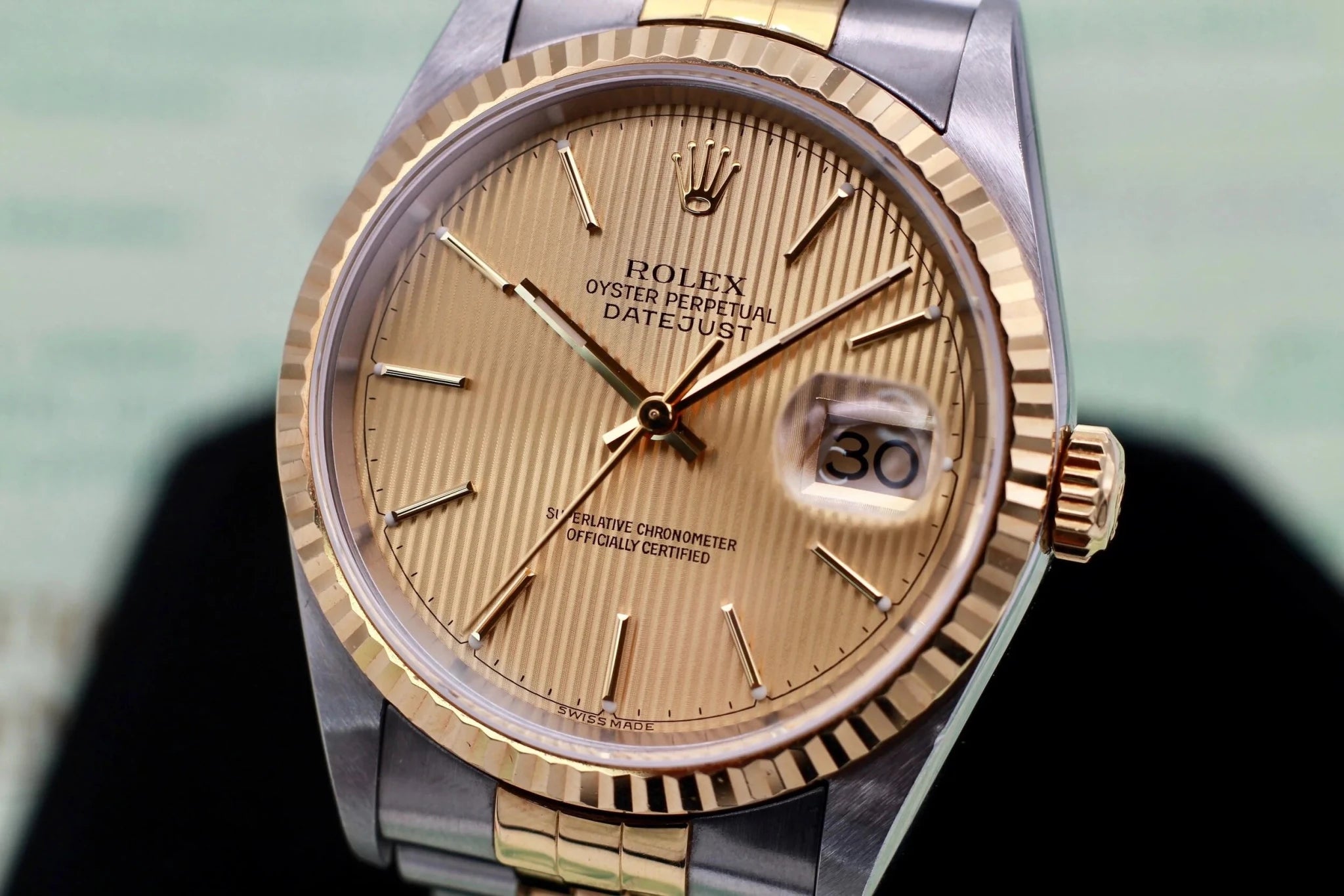 2001 Rolex Datejust Ref. 16233 Tapestry Dial | Box and Papers - Sierra Time Co