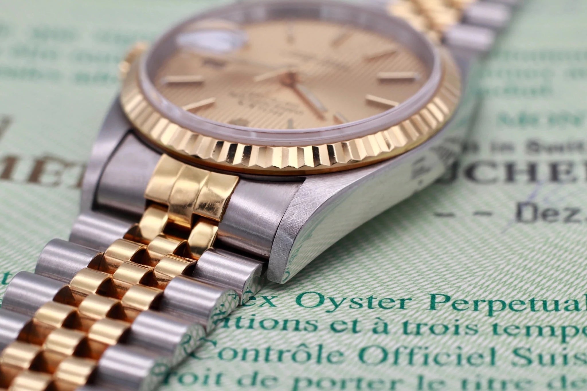 2001 Rolex Datejust Ref. 16233 Tapestry Dial | Box and Papers - Sierra Time Co