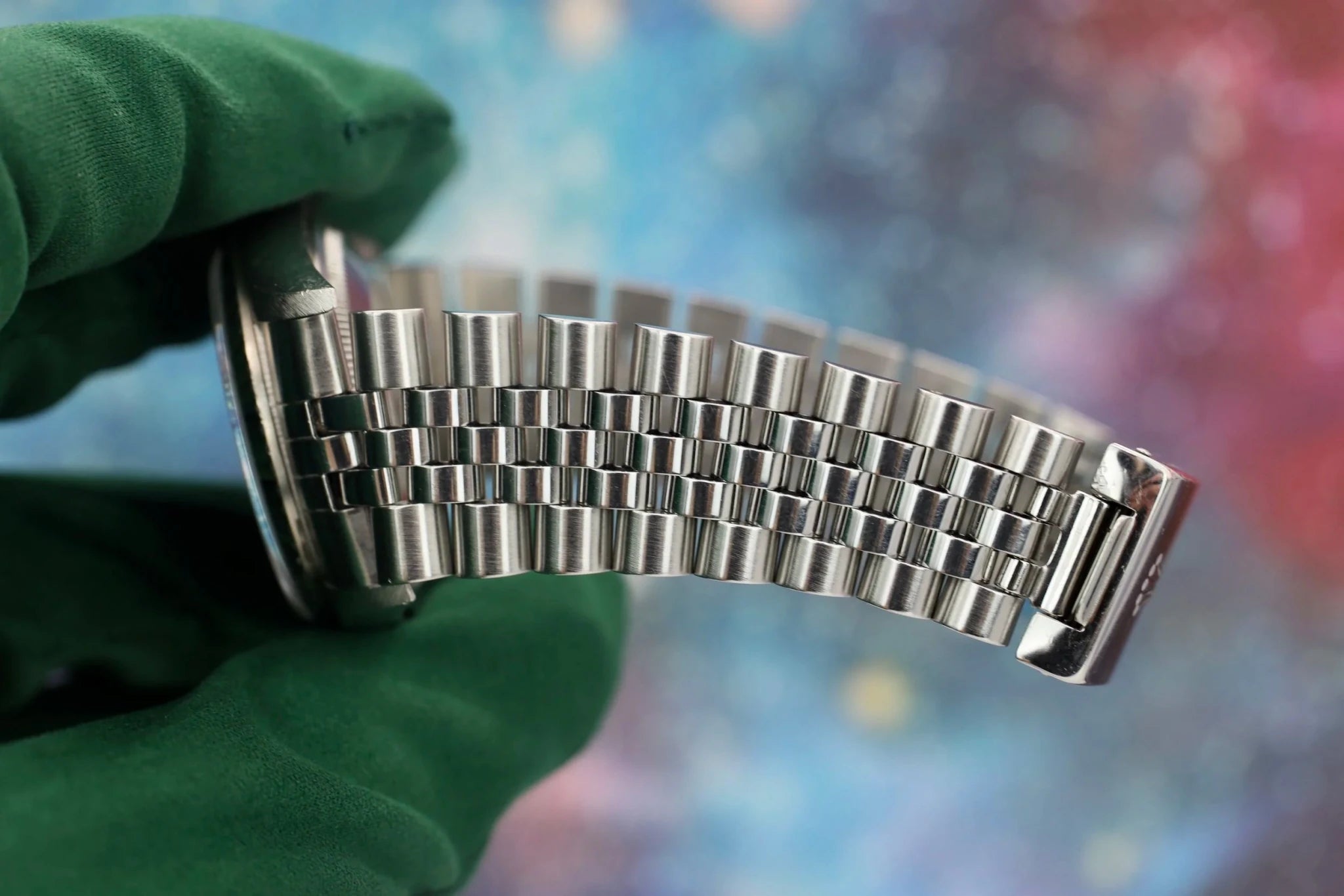 2001 Rolex Datejust Ref. 16234 | Blue Stick Dial - Sierra Time Co