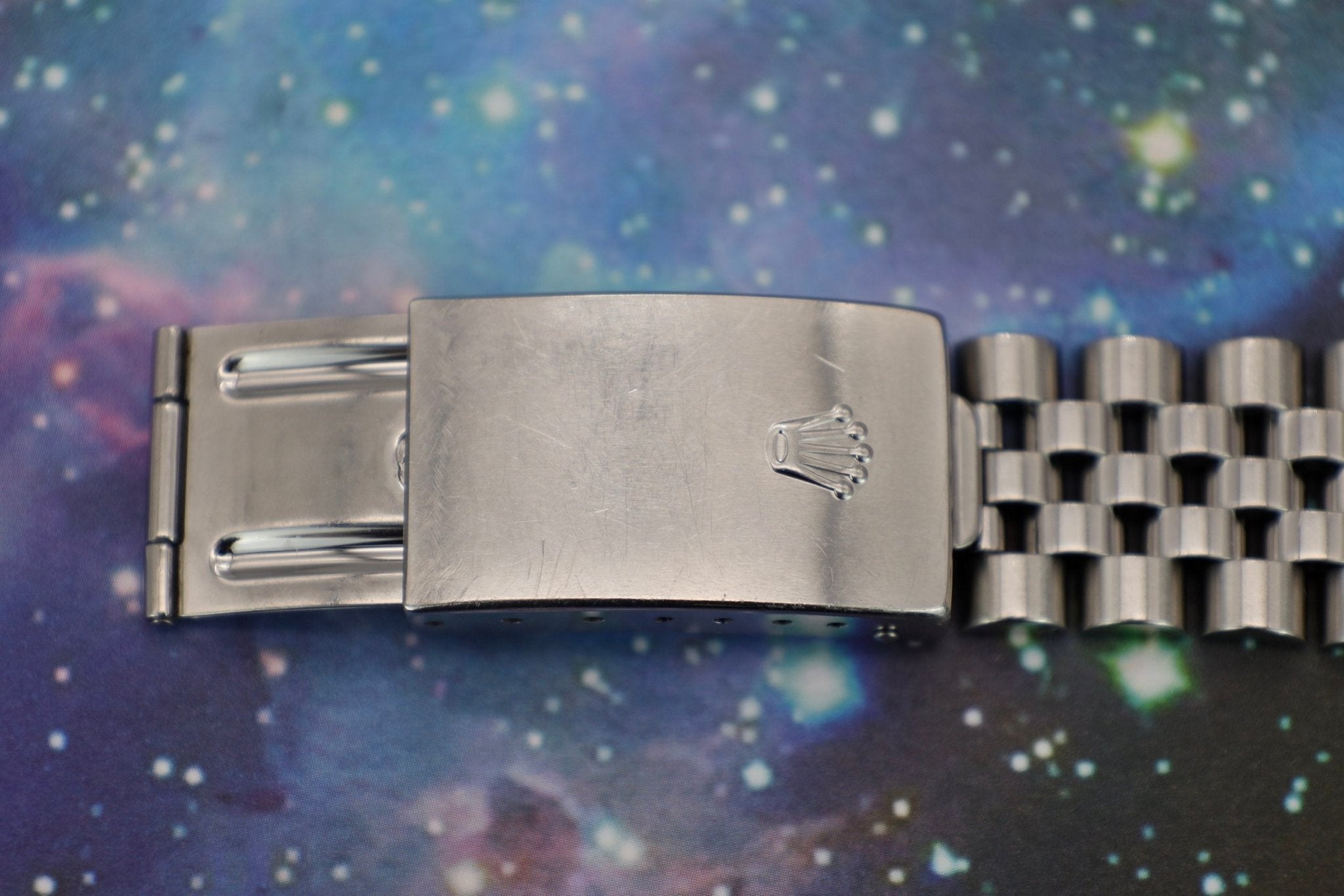 2001 Rolex Datejust Ref. 16234 | Blue Stick Dial - Sierra Time Co