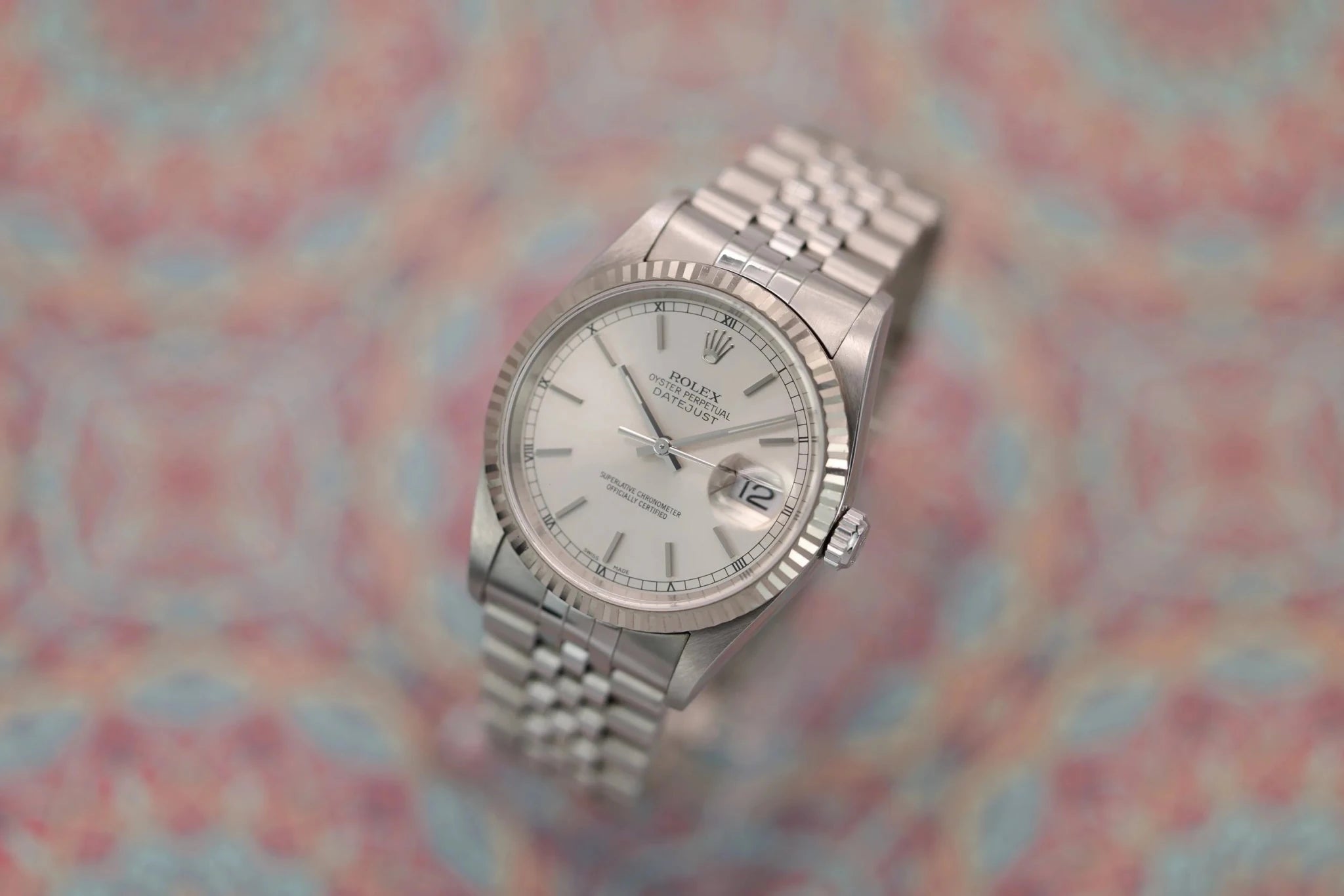 2001 Rolex Datejust Ref. 16234 | Silver Dial | Box and Papers - Sierra Time Co