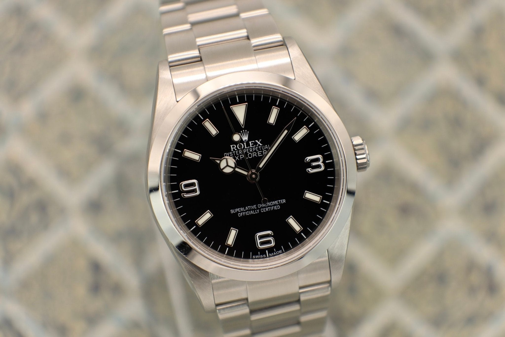 2001 Rolex Explorer I Ref. 114270 - Sierra Time Co