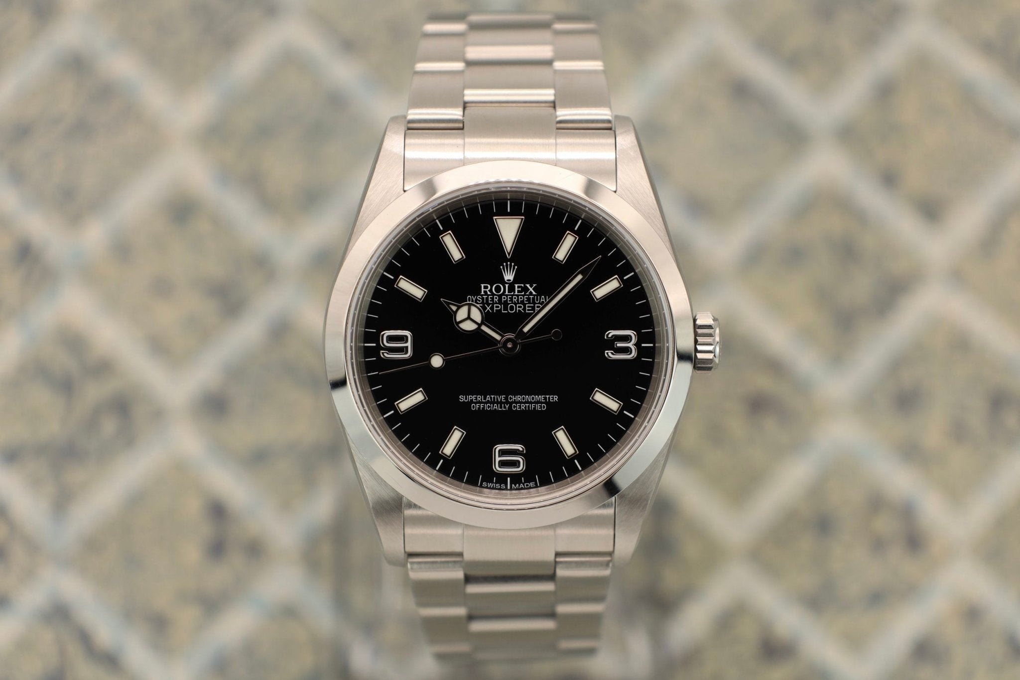 2001 Rolex Explorer I Ref. 114270 - Sierra Time Co
