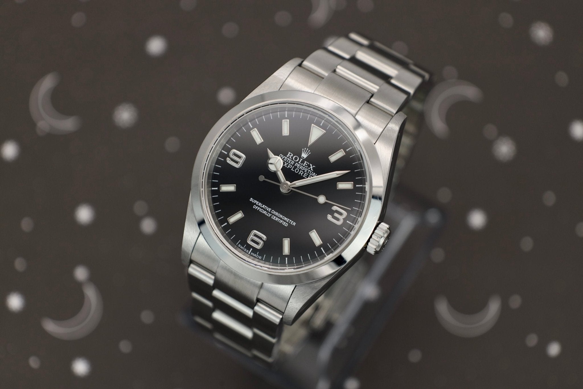 2001 Rolex Explorer I Ref. 114270 | Box and Papers - Sierra Time Co