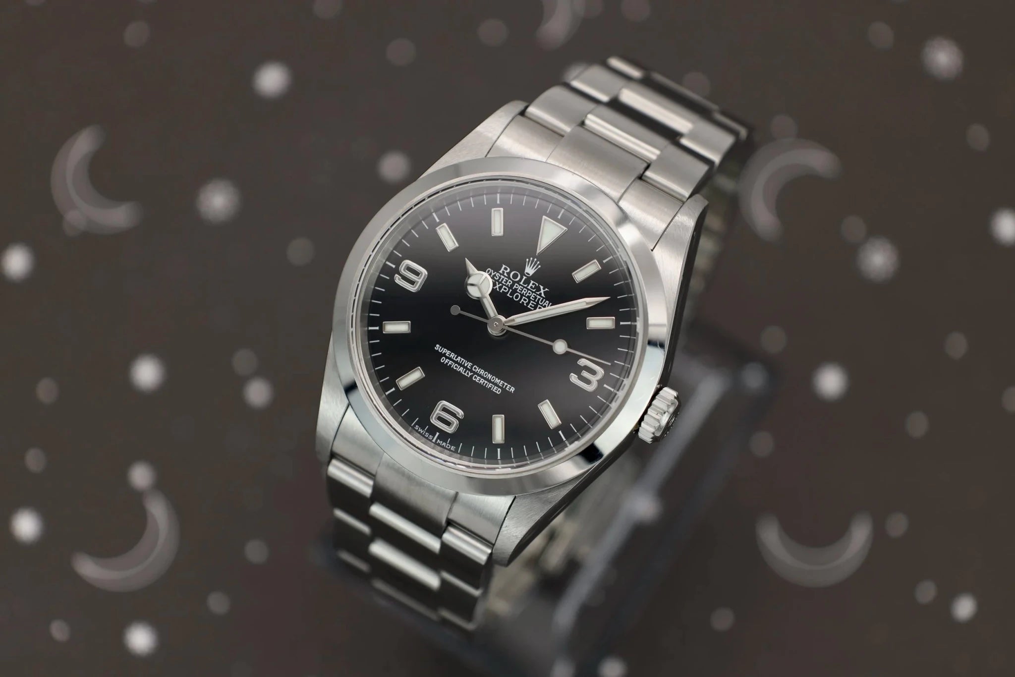 2001 Rolex Explorer I Ref. 114270 | Box and Papers - Sierra Time Co