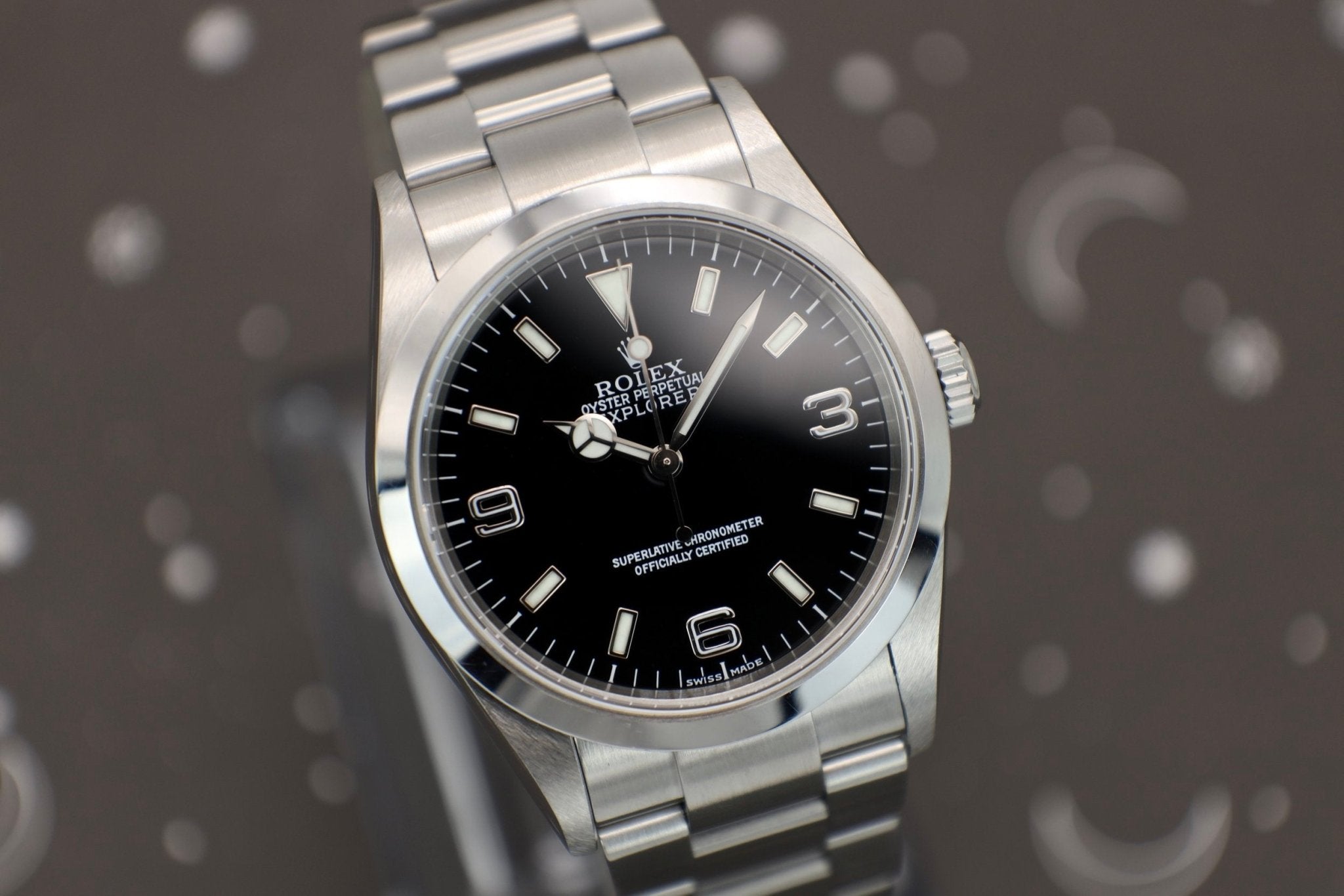 2001 Rolex Explorer I Ref. 114270 | Box and Papers - Sierra Time Co