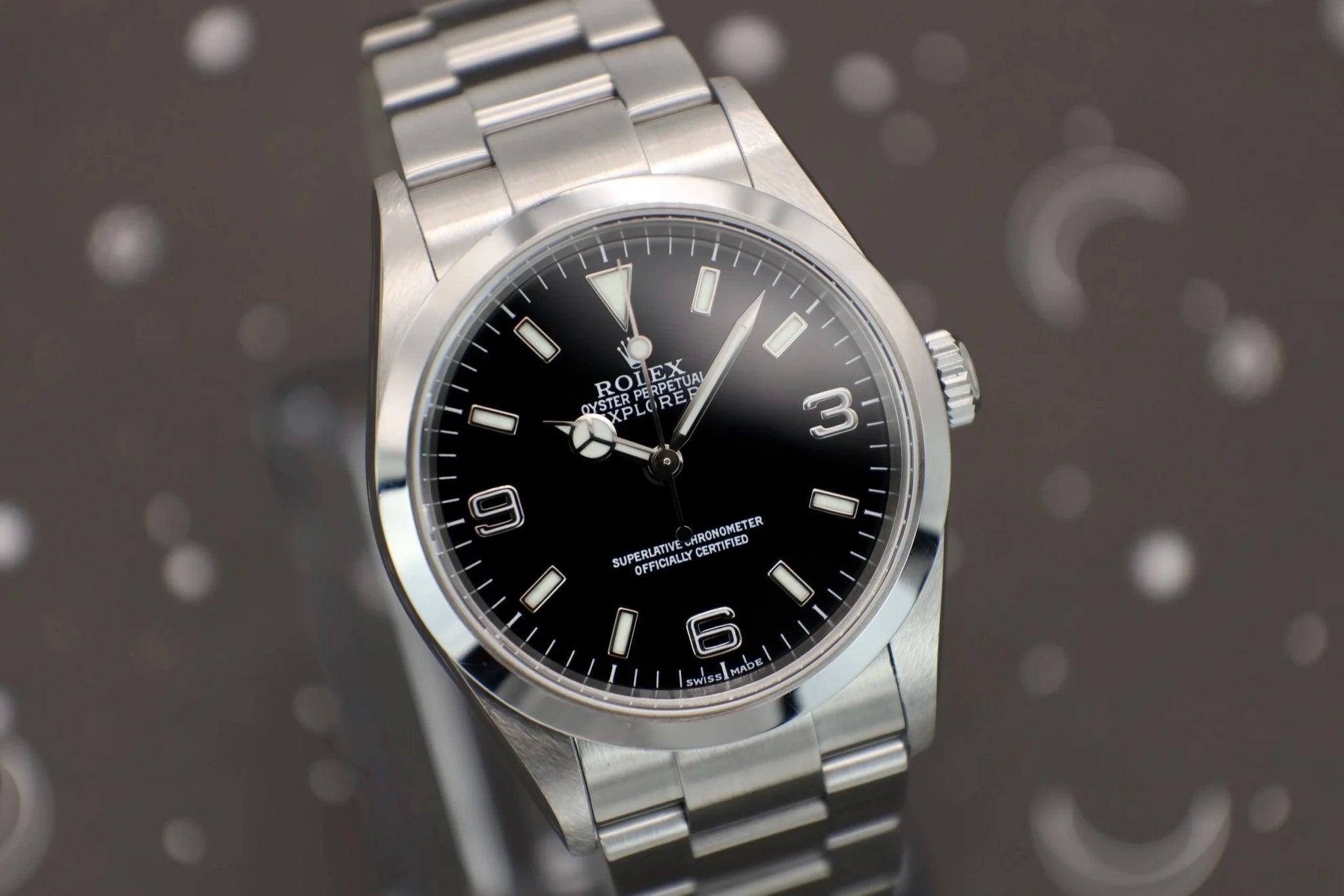 2001 Rolex Explorer I Ref. 114270 | Box and Papers - Sierra Time Co