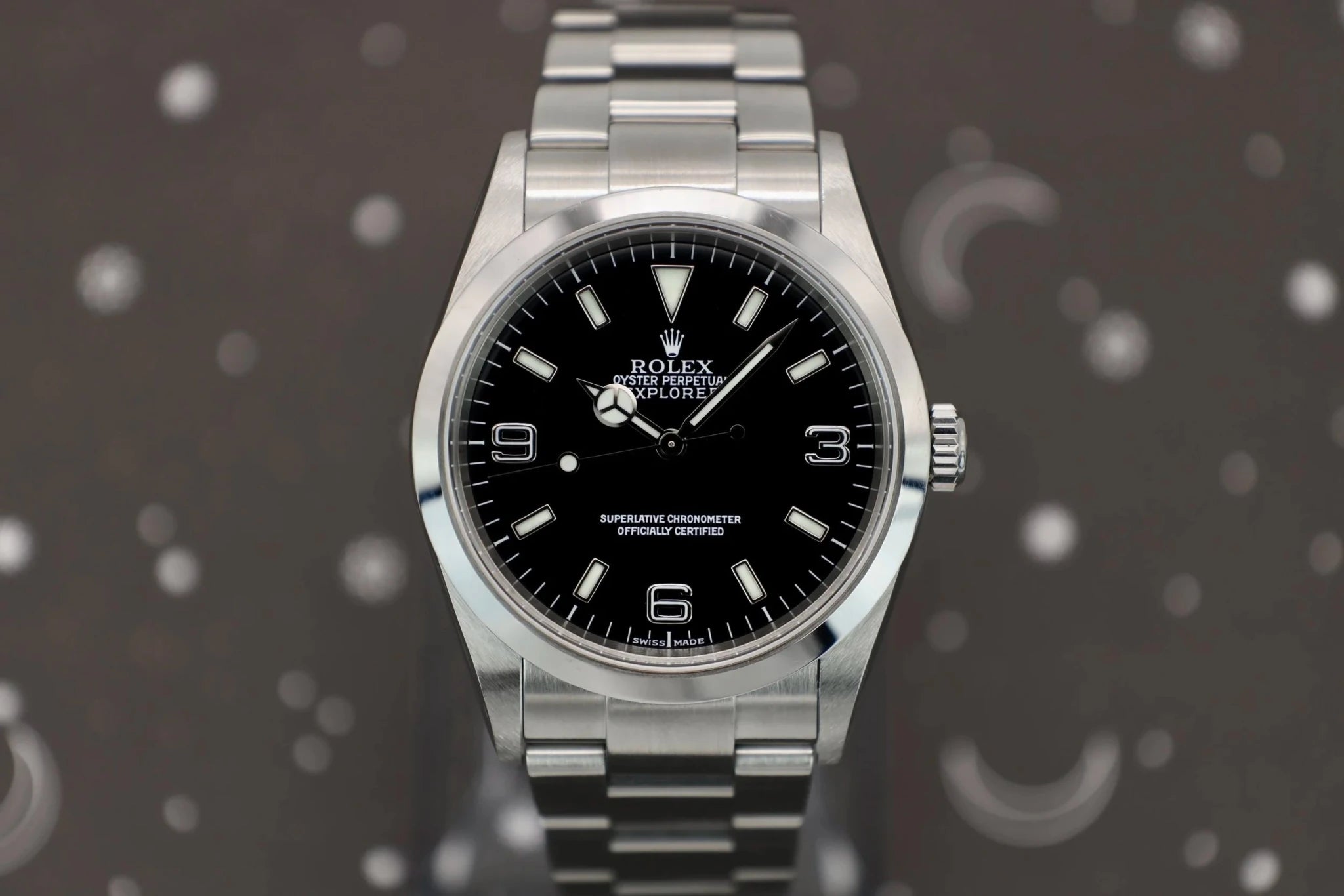 2001 Rolex Explorer I Ref. 114270 | Box and Papers - Sierra Time Co