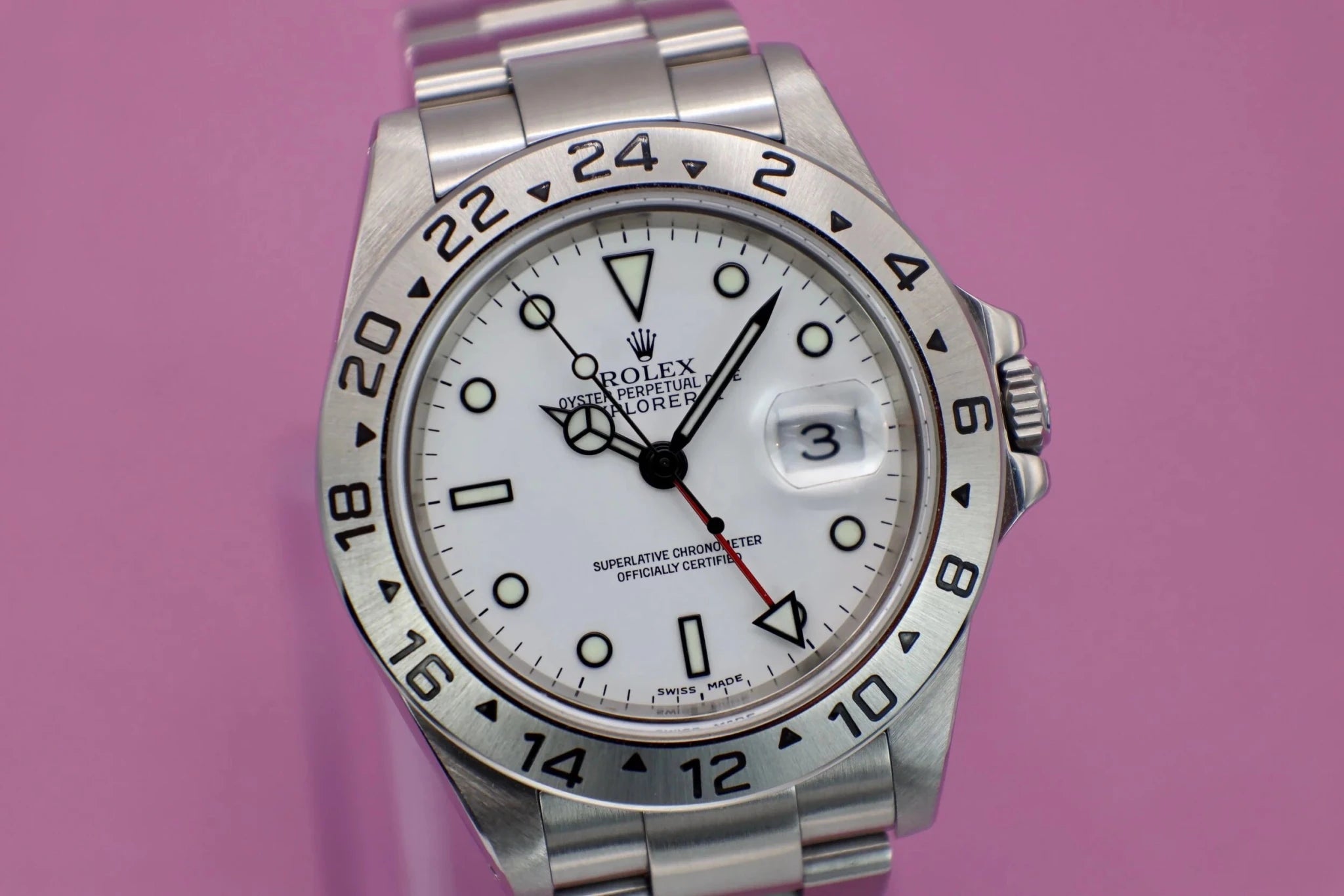 2001 Rolex Explorer II Ref. 16570 | Polar - Sierra Time Co