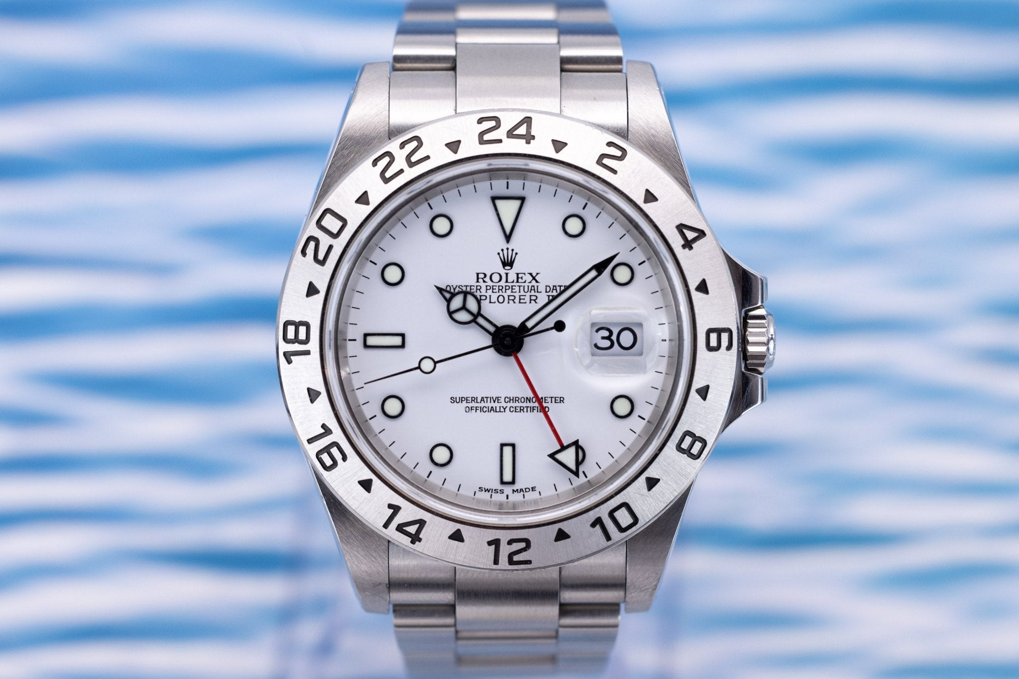 2001 Rolex Explorer II Ref. 16570 Polar - Sierra Time Co