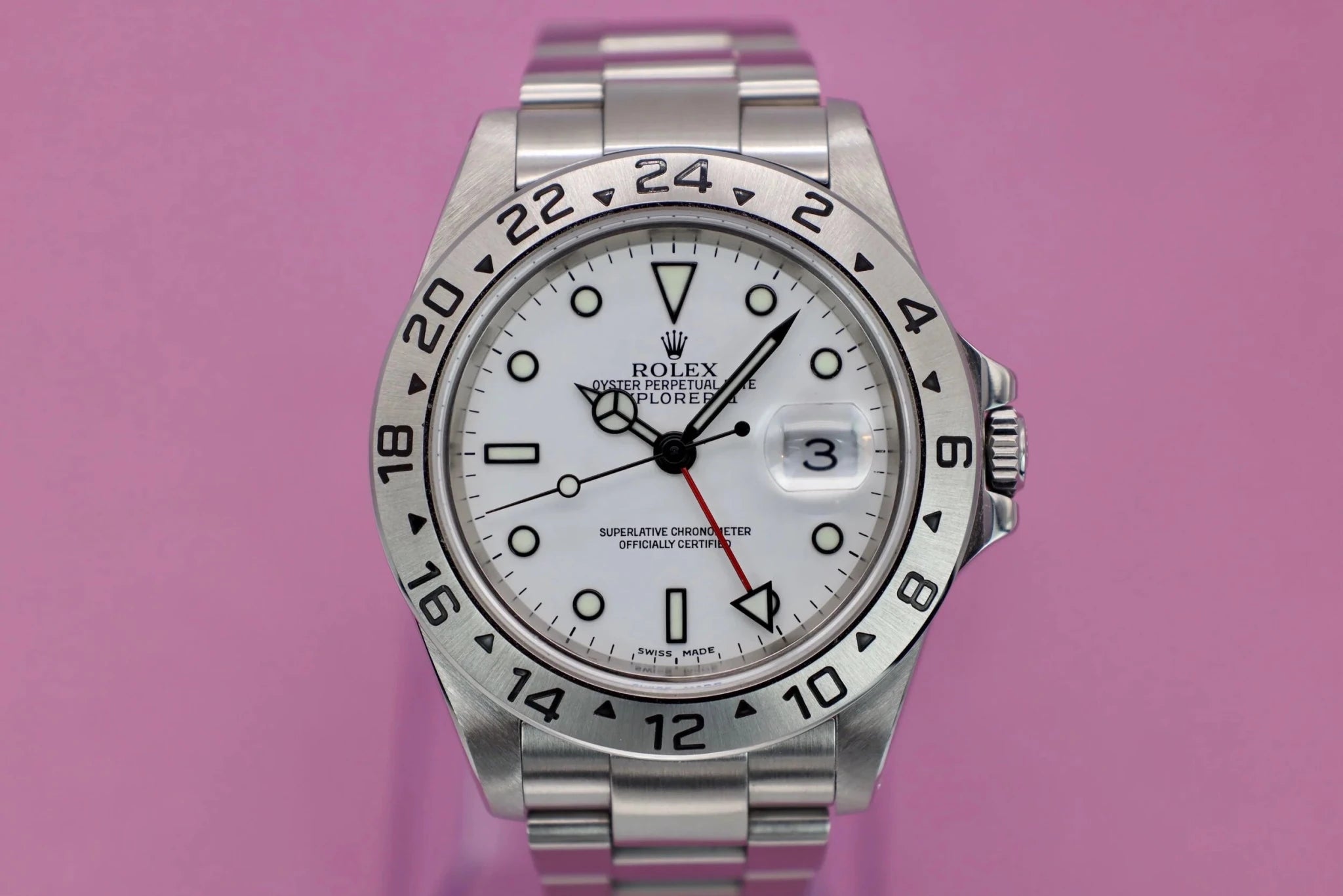 2001 Rolex Explorer II Ref. 16570 | Polar - Sierra Time Co