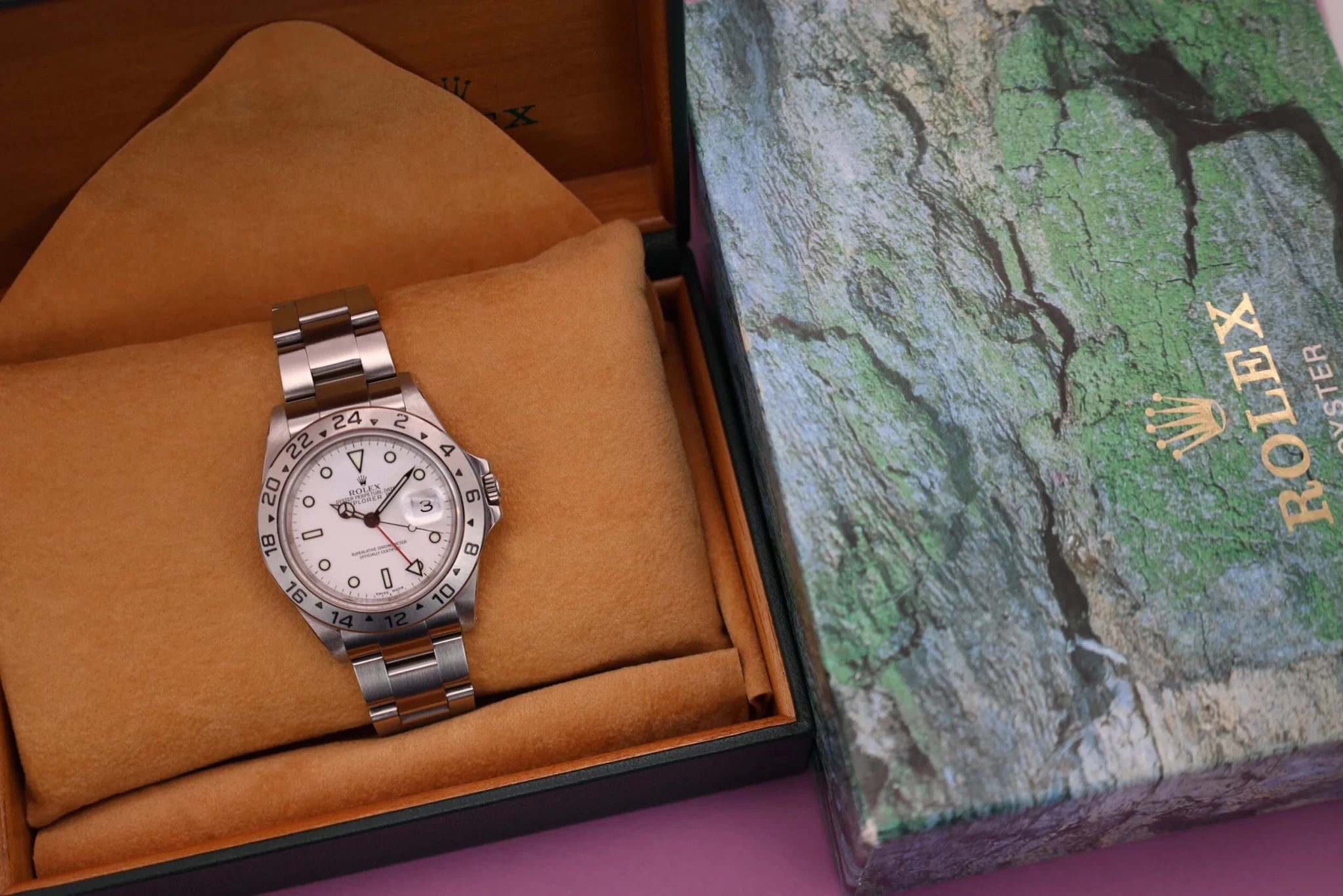 2001 Rolex Explorer II Ref. 16570 | Polar - Sierra Time Co