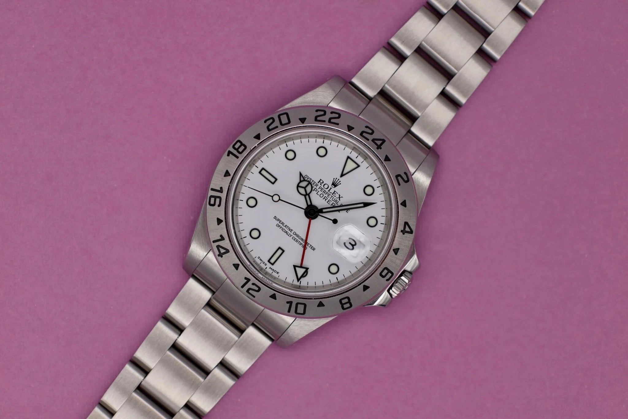 2001 Rolex Explorer II Ref. 16570 | Polar - Sierra Time Co