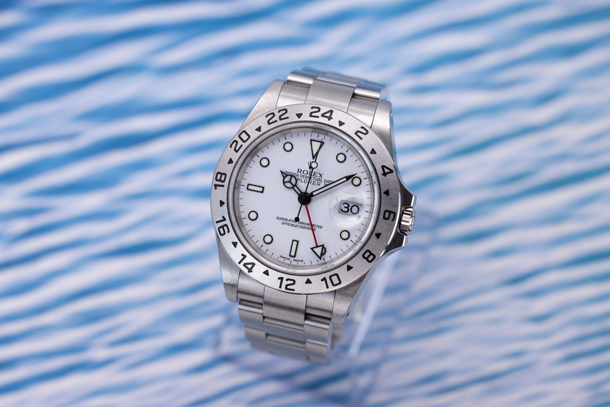 2001 Rolex Explorer II Ref. 16570 Polar - Sierra Time Co