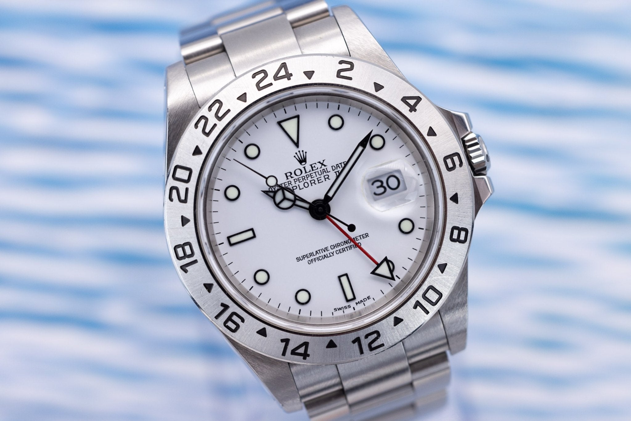2001 Rolex Explorer II Ref. 16570 Polar - Sierra Time Co