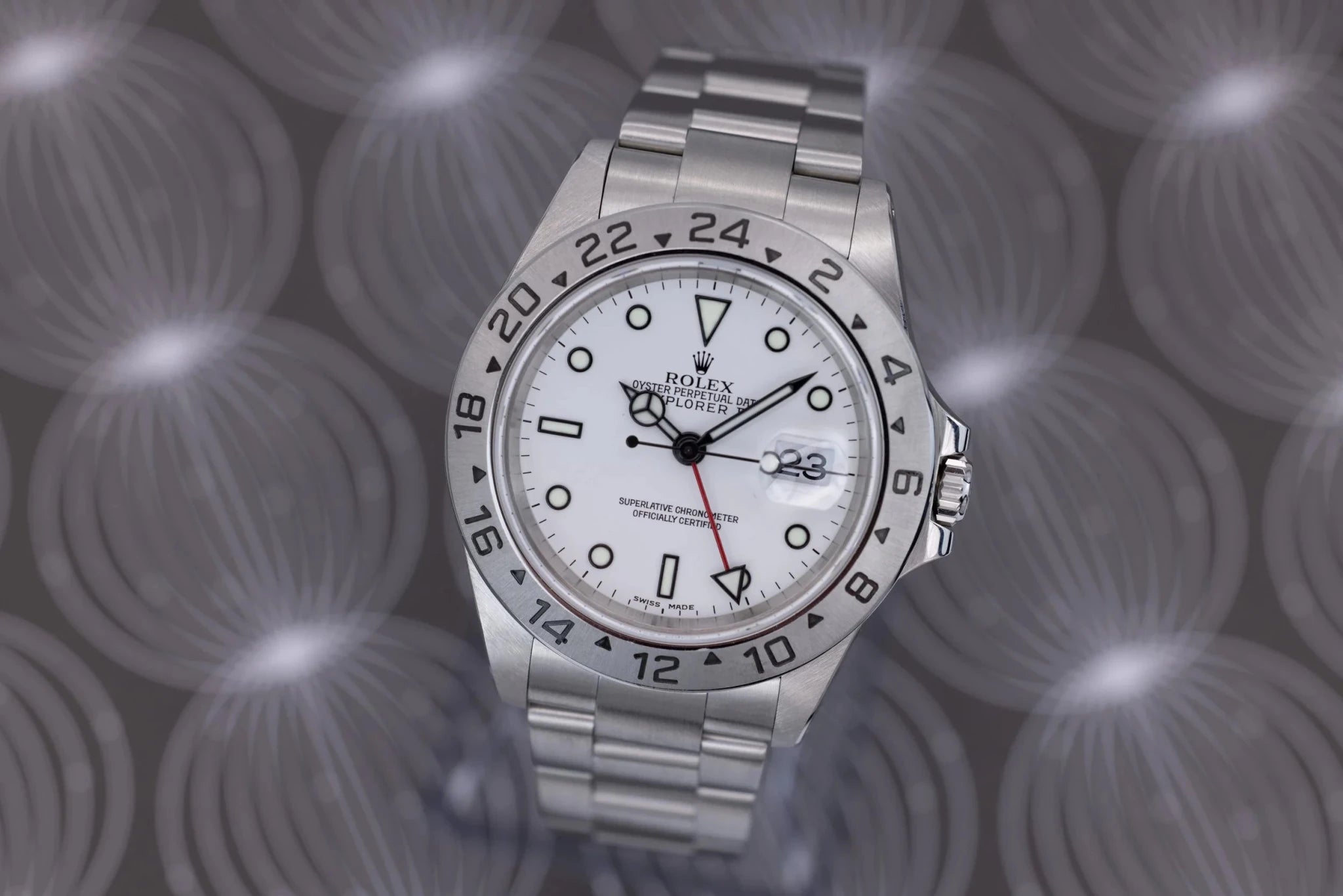 2001 Rolex Explorer II Ref. 16570 Polar | Box and Papers - Sierra Time Co