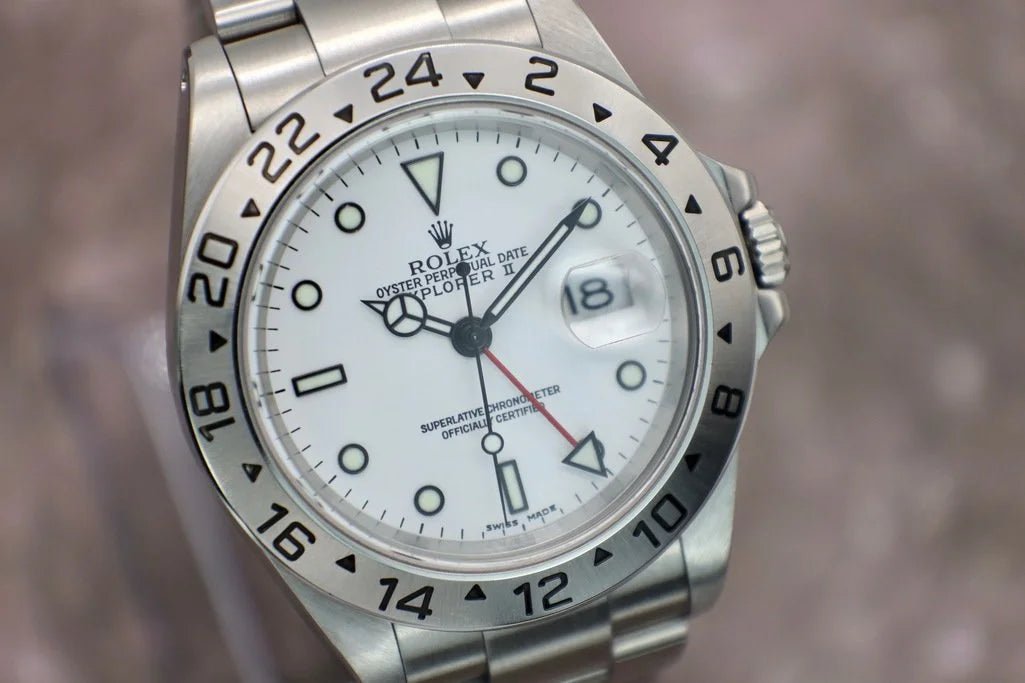 2001 Rolex Explorer II Ref. 16570 | Polar | Papers and RSC Card - Sierra Time Co
