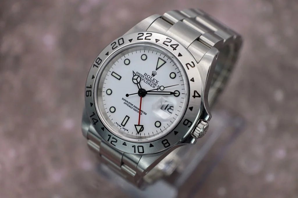 2001 Rolex Explorer II Ref. 16570 | Polar | Papers and RSC Card - Sierra Time Co