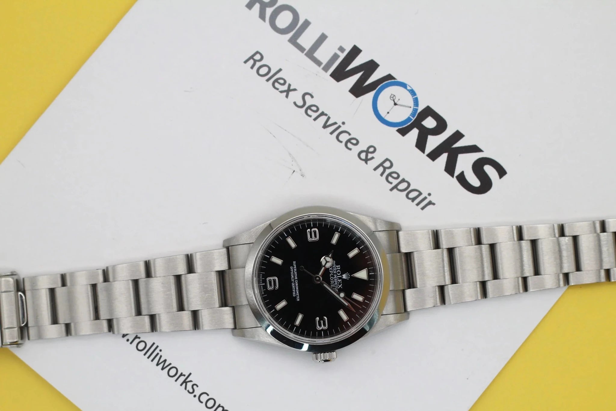 2001 Rolex Explorer Ref. 114270 | 2020 Service - Sierra Time Co