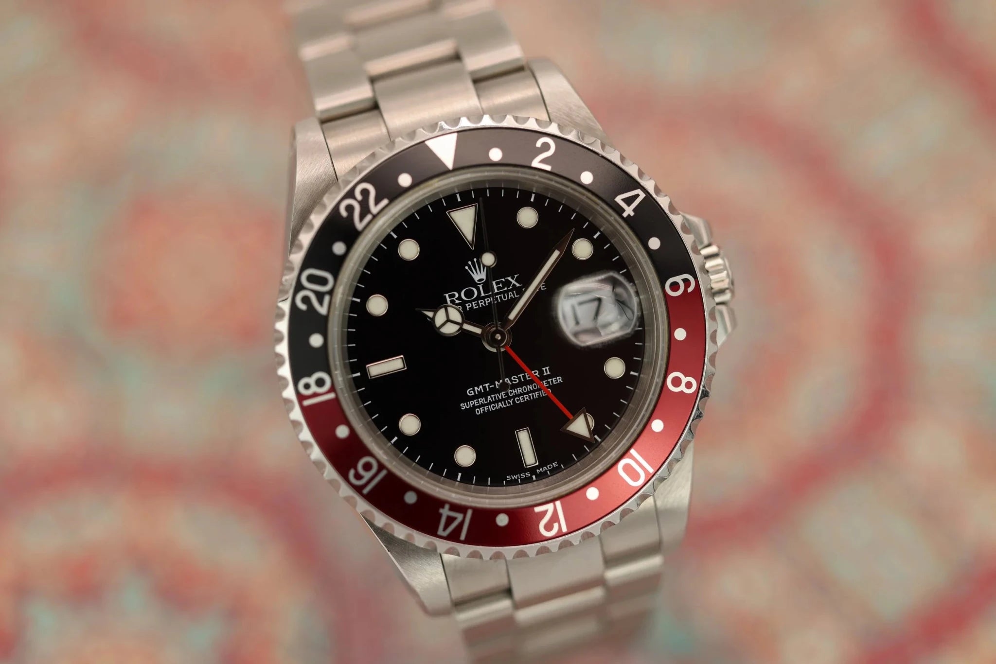 2001 Rolex GMT Master II Ref. 16710 Coke | 2020 RSC Card - Sierra Time Co