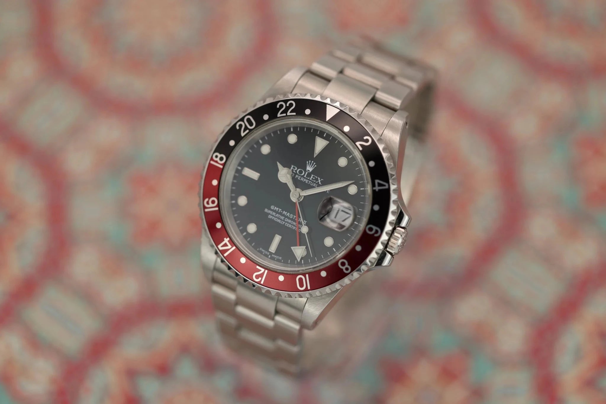 2001 Rolex GMT Master II Ref. 16710 Coke | 2020 RSC Card - Sierra Time Co