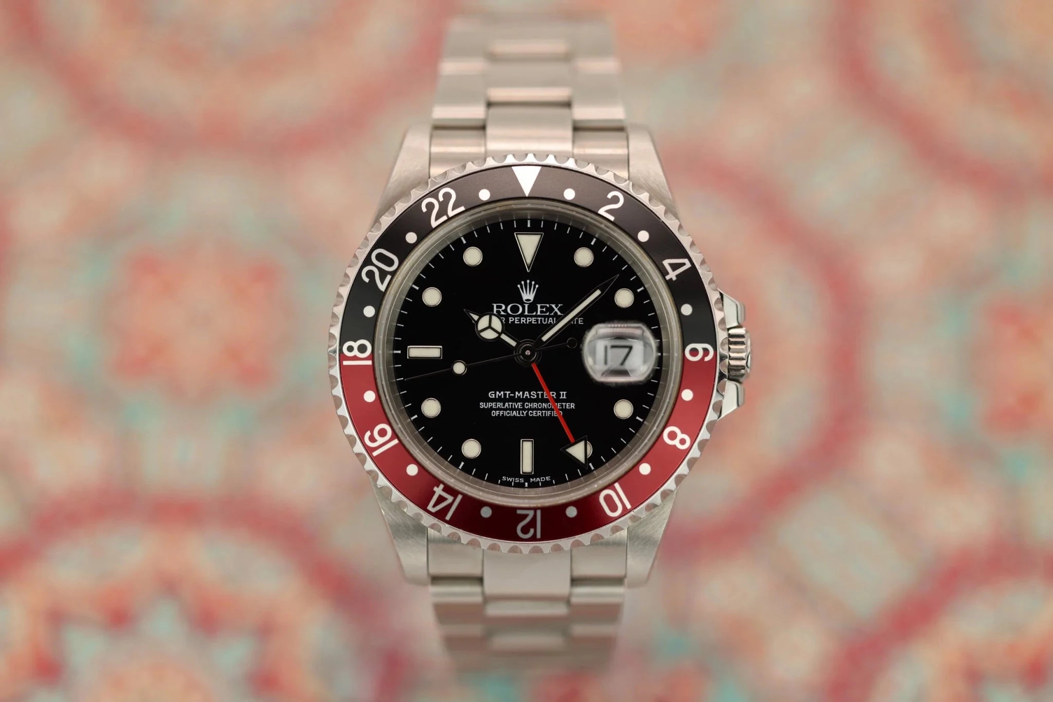 2001 Rolex GMT Master II Ref. 16710 Coke | 2020 RSC Card - Sierra Time Co