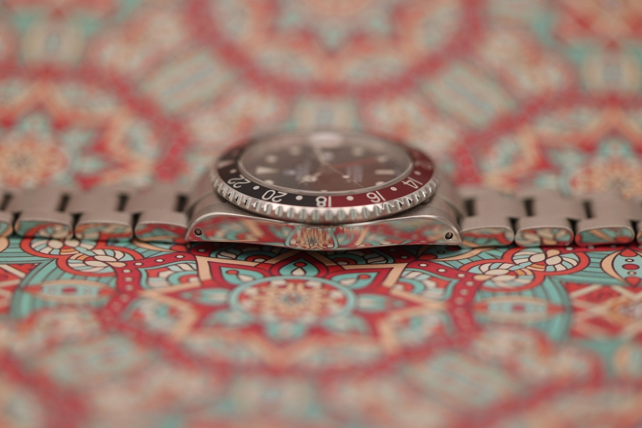 2001 Rolex GMT Master II Ref. 16710 Coke | 2020 RSC Card - Sierra Time Co