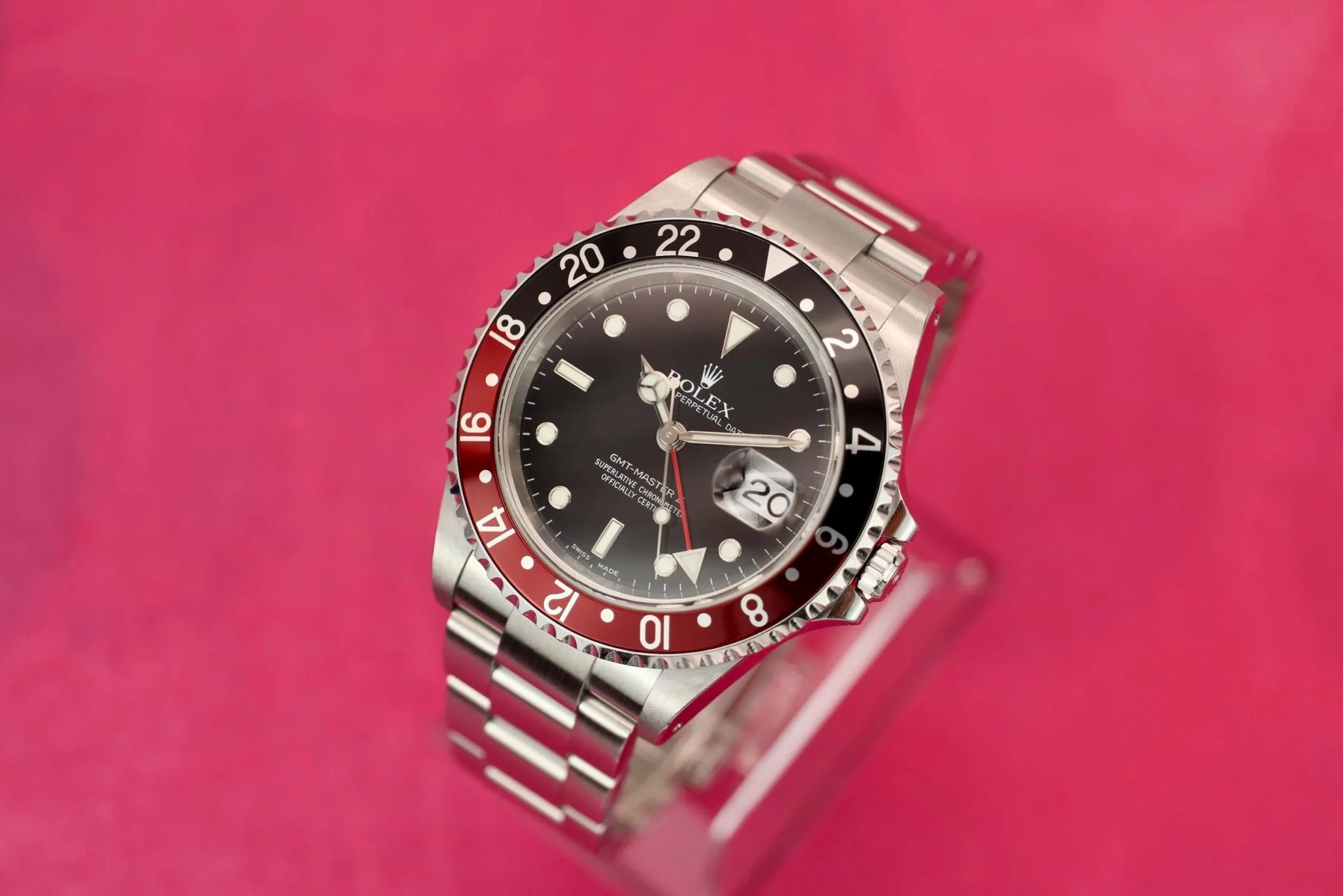 2001 Rolex GMT Master II ref. 16710 Coke | Box and Papers - Sierra Time Co
