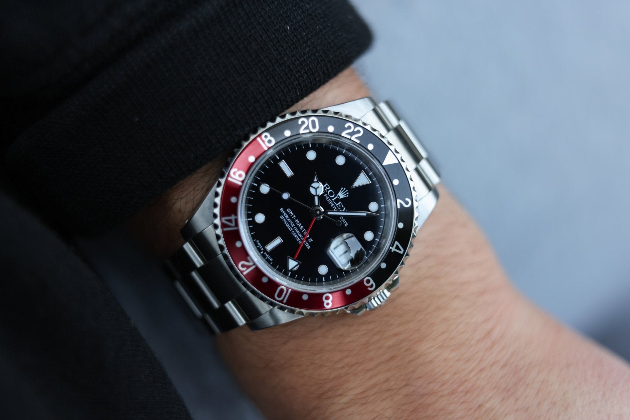 2001 Rolex GMT Master II Ref. 16710 Coke | Excellent Condition - Sierra Time Co
