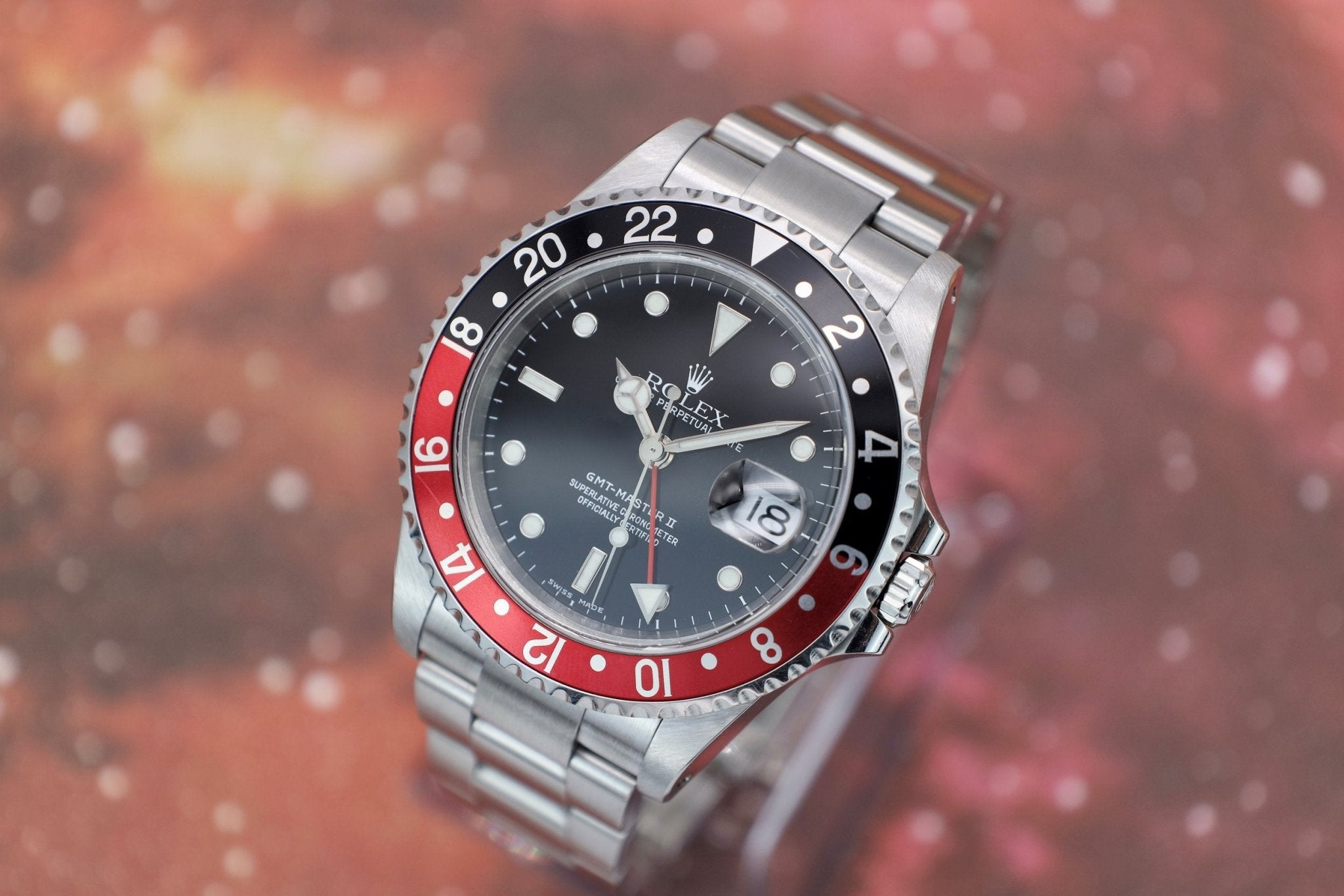 2001 Rolex GMT Master II Ref. 16710 Coke | Minty | Box and Papers - Sierra Time Co