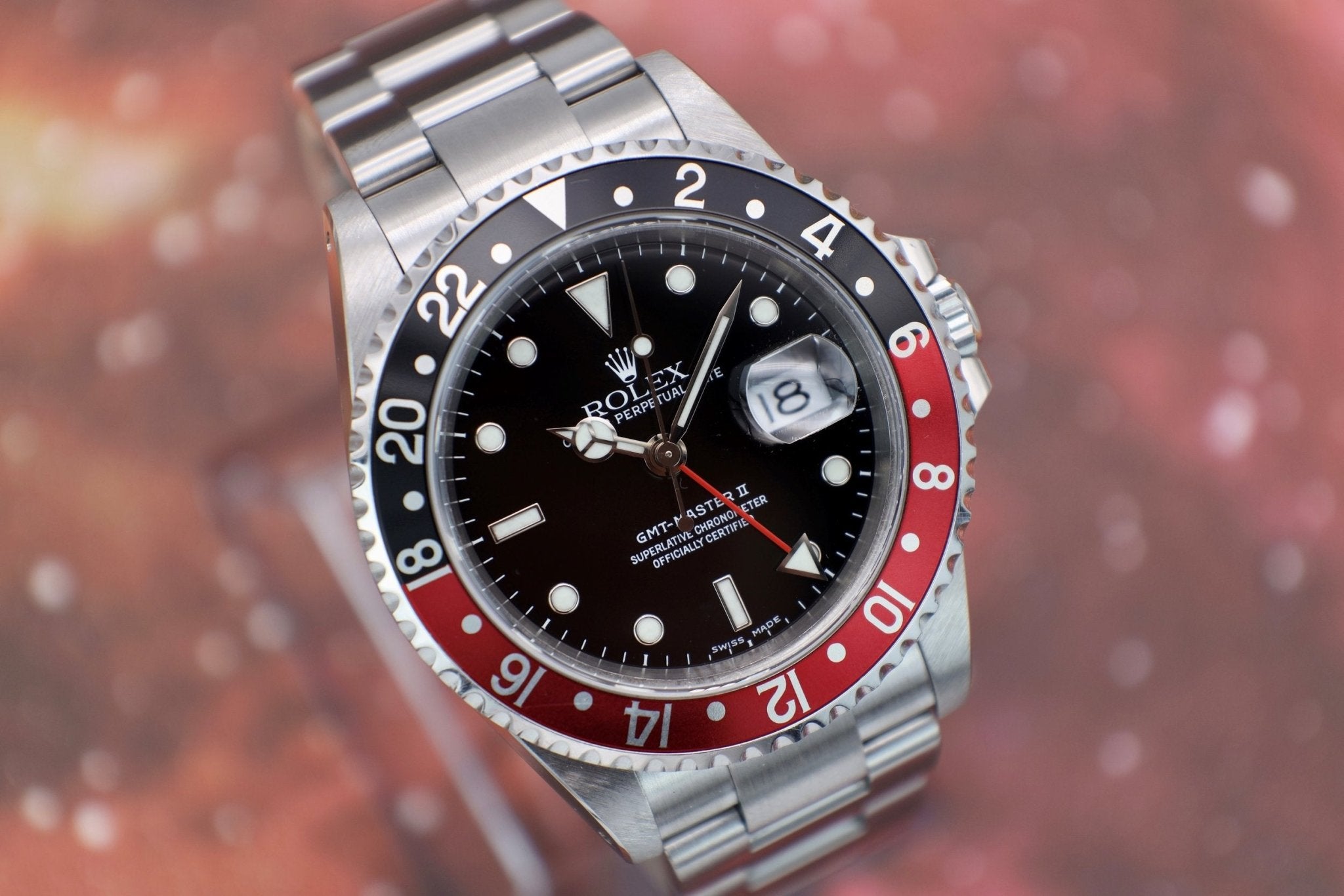 2001 Rolex GMT Master II Ref. 16710 Coke | Minty | Box and Papers - Sierra Time Co