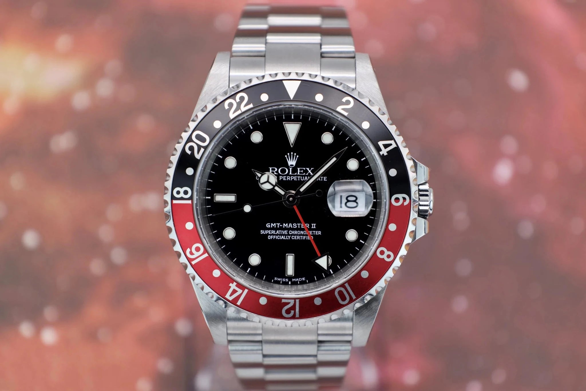 2001 Rolex GMT Master II Ref. 16710 Coke | Minty | Box and Papers - Sierra Time Co