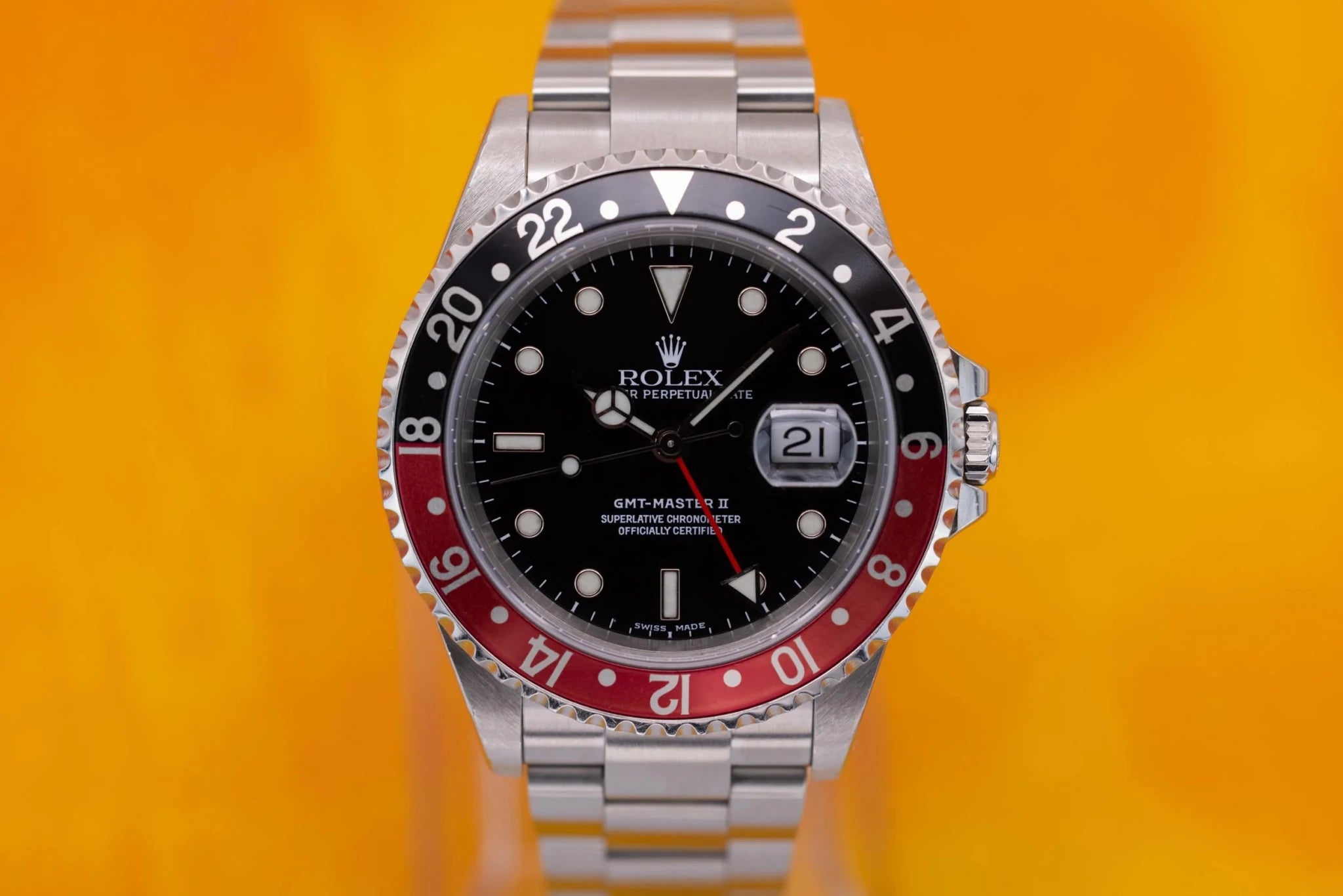 2001 Rolex GMT Master II Ref. 16710 Coke | Serviced | Box and Papers - Sierra Time Co