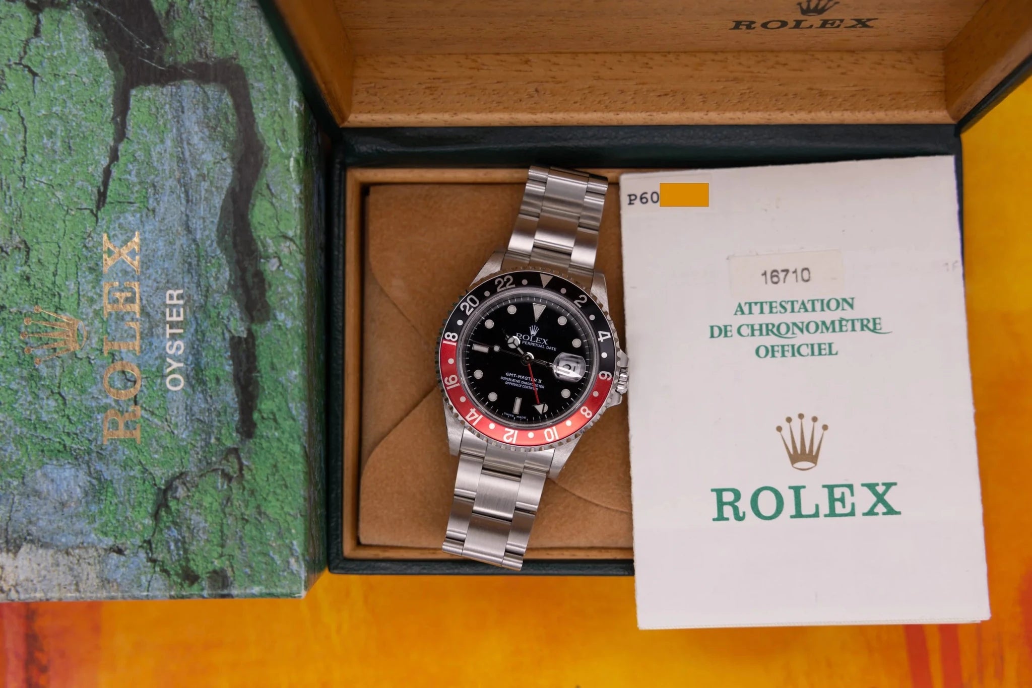 2001 Rolex GMT Master II Ref. 16710 Coke | Serviced | Box and Papers - Sierra Time Co