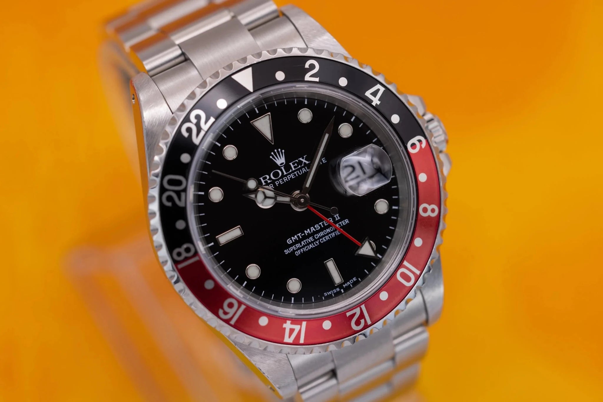 2001 Rolex GMT Master II Ref. 16710 Coke | Serviced | Box and Papers - Sierra Time Co